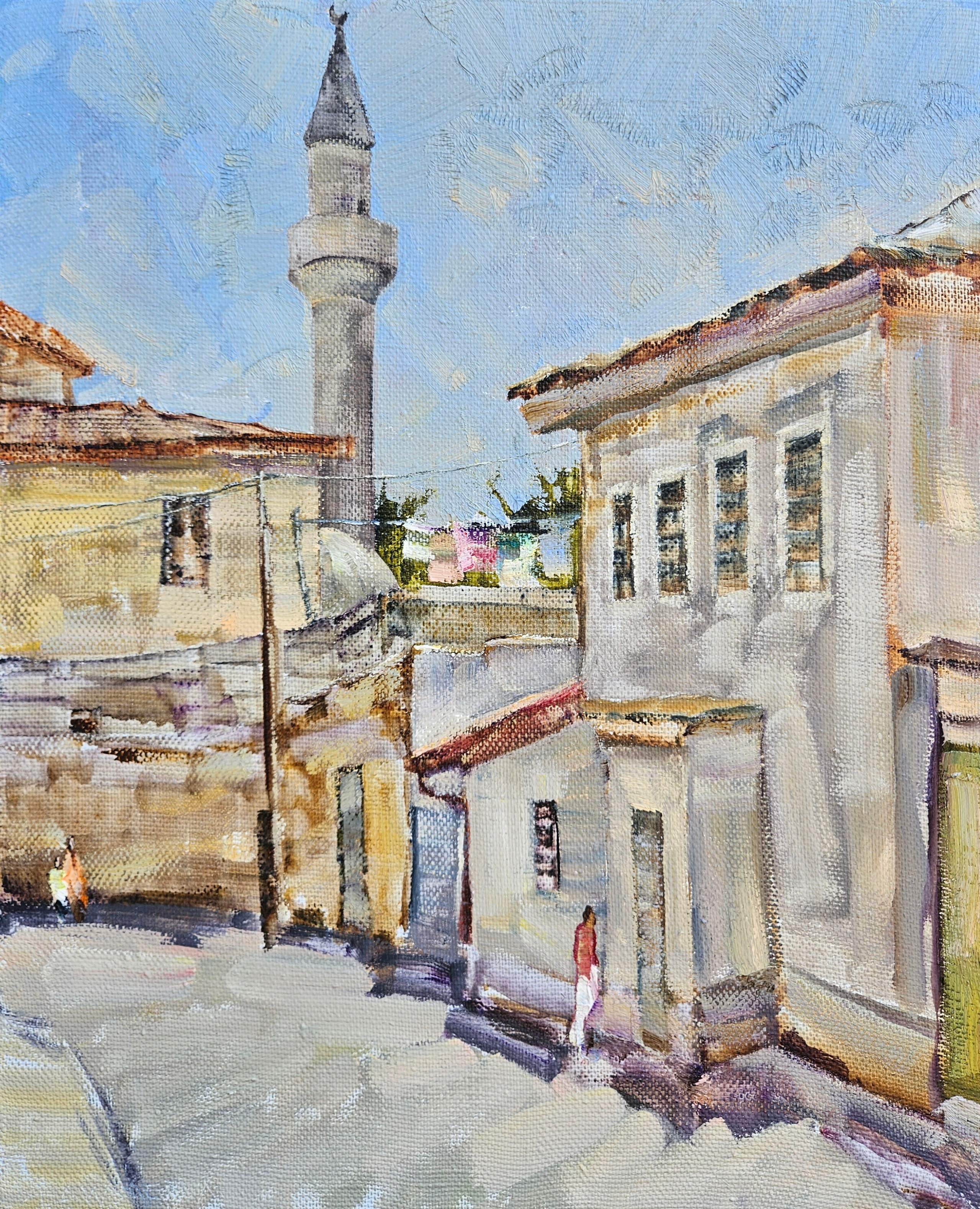 Старый город. Евпатория. 2025. Холст, масло. 55х45. Цена: 30000₽