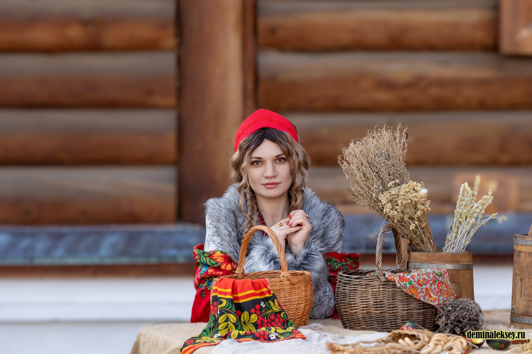 Юля. Фотосессия в Коломенском на масленицу. Репортажный, семейный и студийный фотограф в Москве Демин Алексей