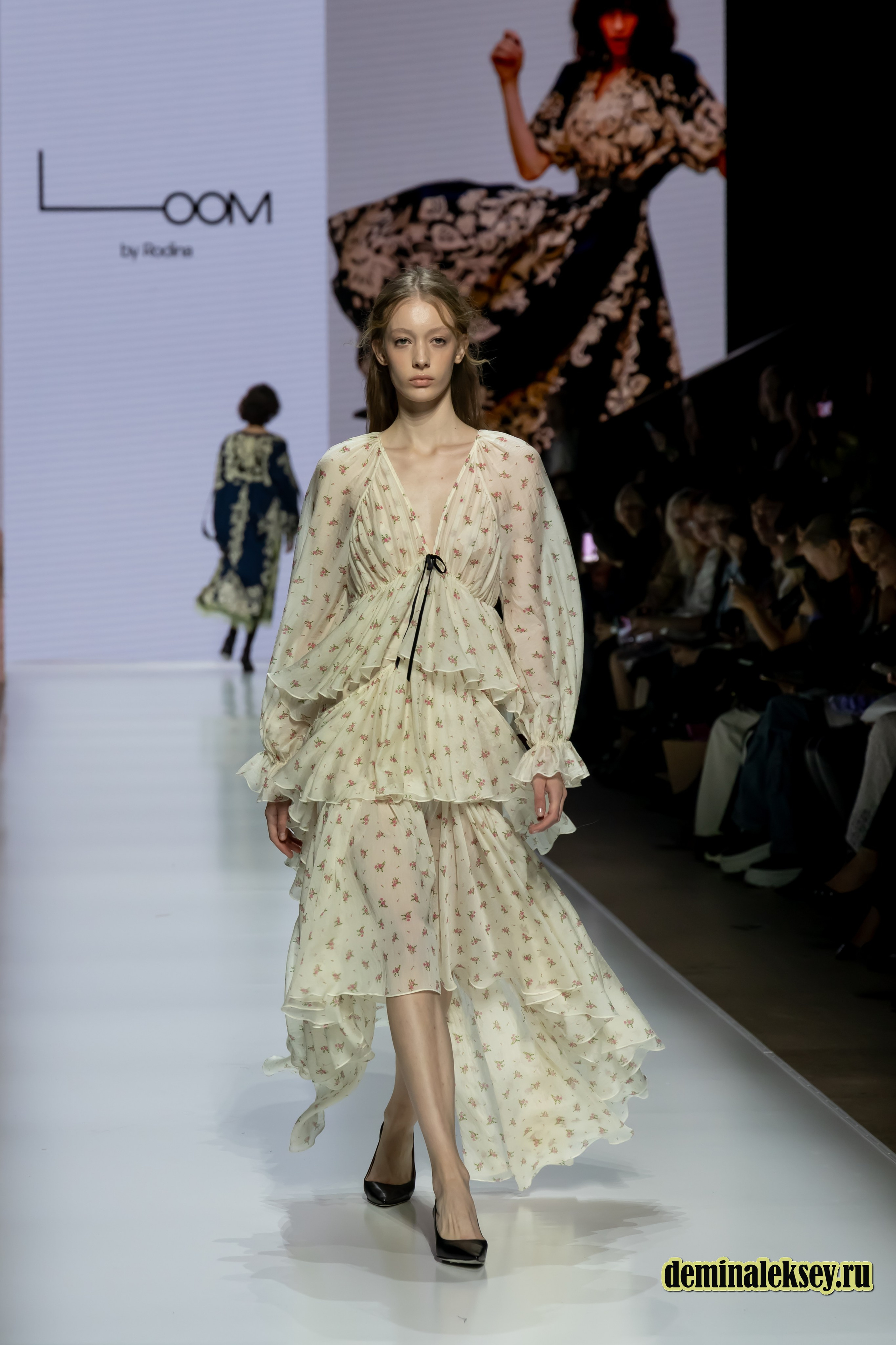 Московская неделя моды 2024 4 октября дизайнер Loom by Rodina. Репортажный, семейный и студийный фотограф в Москве Демин Алексей