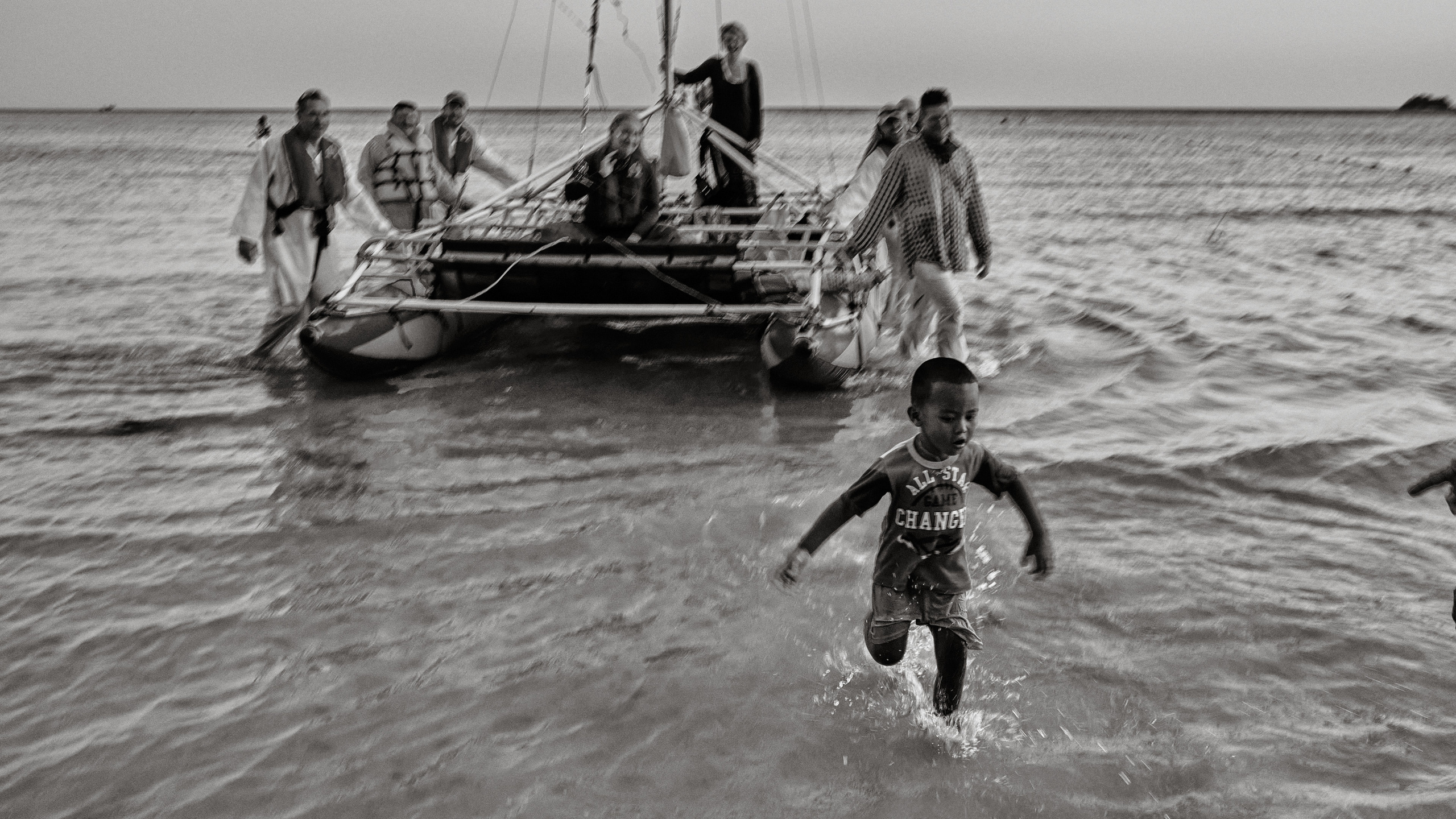 Серия чёрно-белых фотографий из Таиланда. Юрий Березнюк. Фотожурналистика