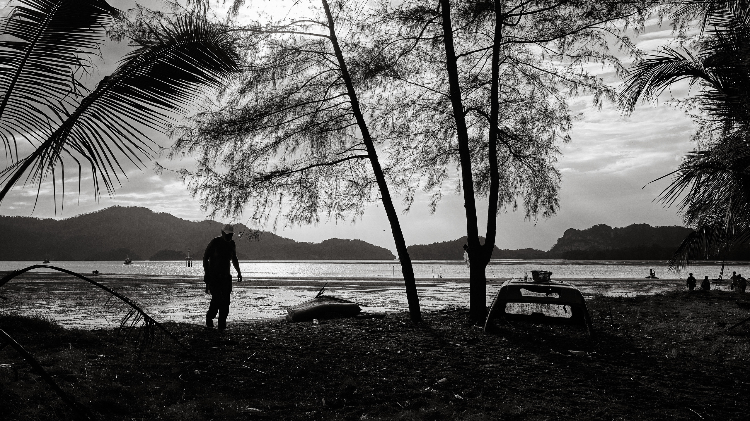 Серия чёрно-белых фотографий из Таиланда. Юрий Березнюк. Фотожурналистика