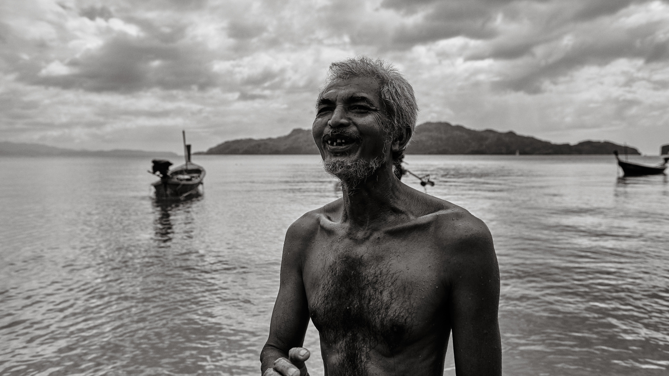 Серия чёрно-белых фотографий из Таиланда. Юрий Березнюк. Фотожурналистика