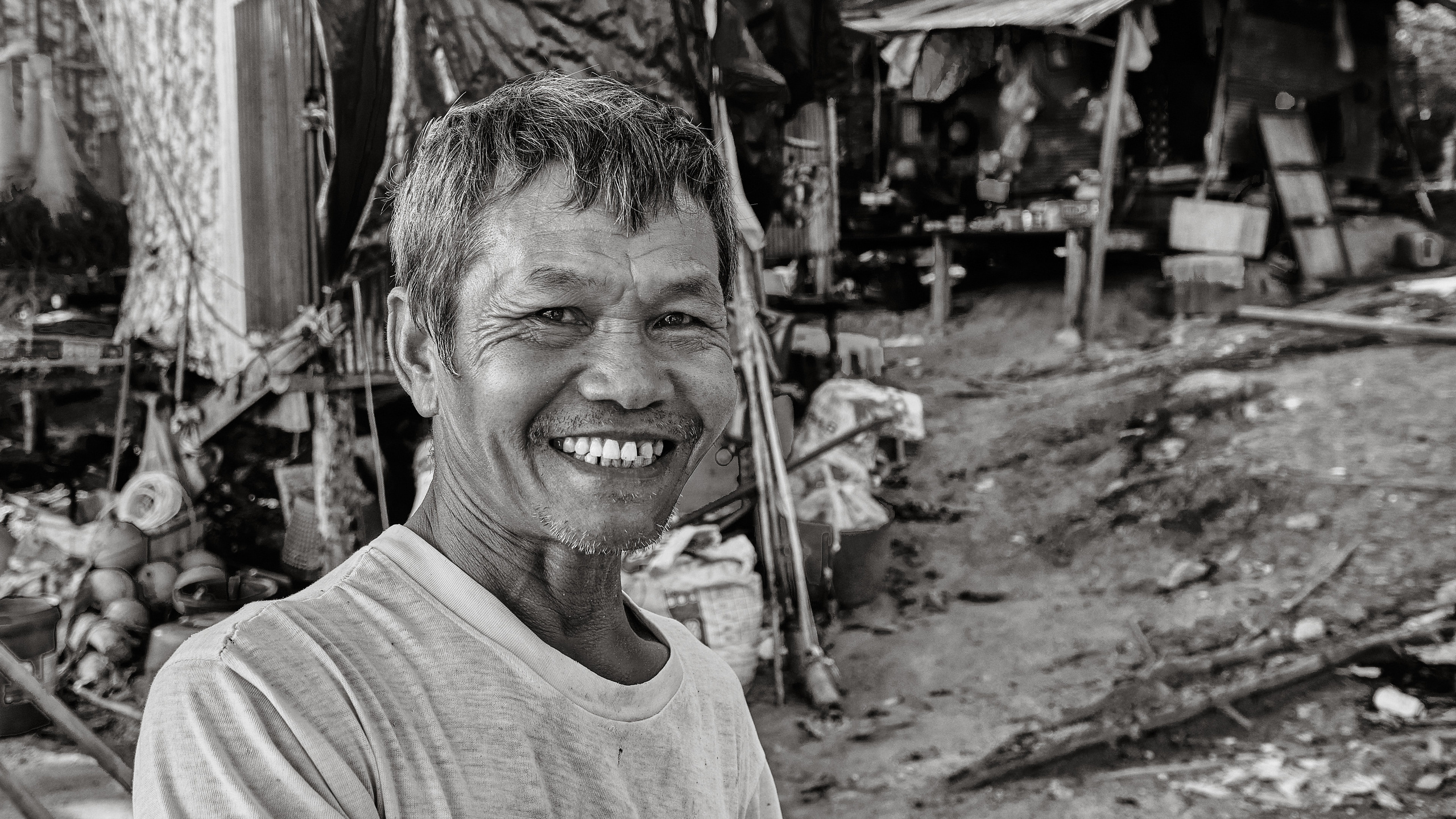 Серия чёрно-белых фотографий из Таиланда. Юрий Березнюк. Фотожурналистика