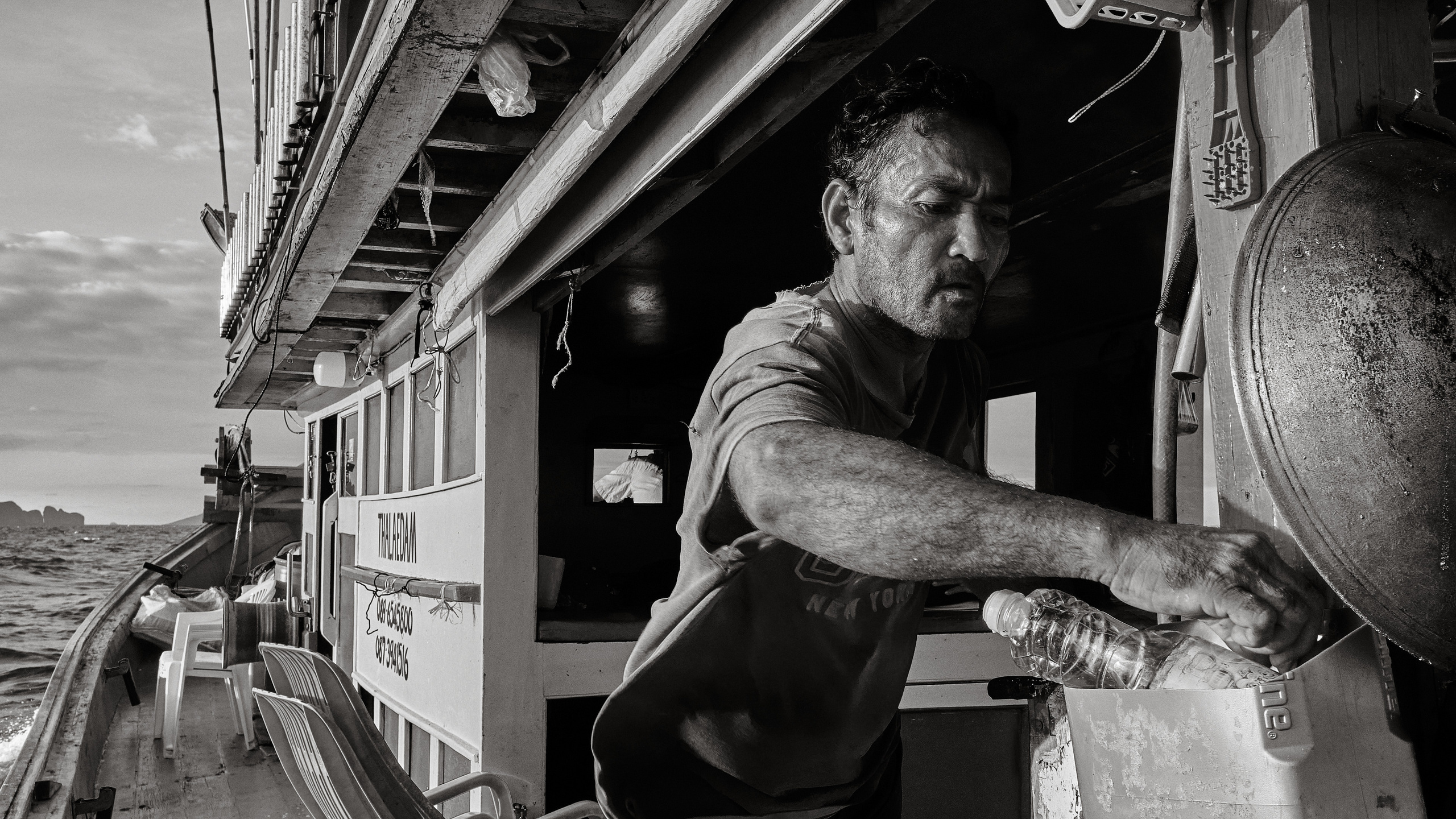 Серия чёрно-белых фотографий из Таиланда. Юрий Березнюк. Фотожурналистика