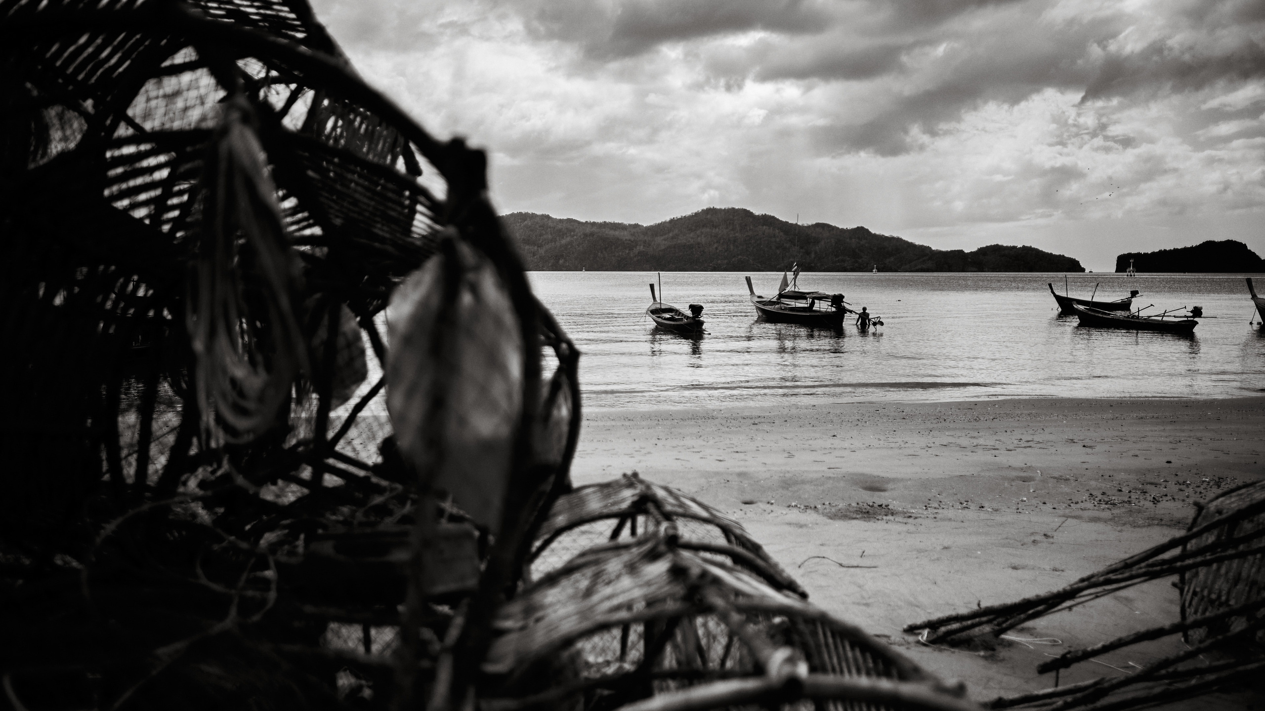 Серия чёрно-белых фотографий из Таиланда. Юрий Березнюк. Фотожурналистика