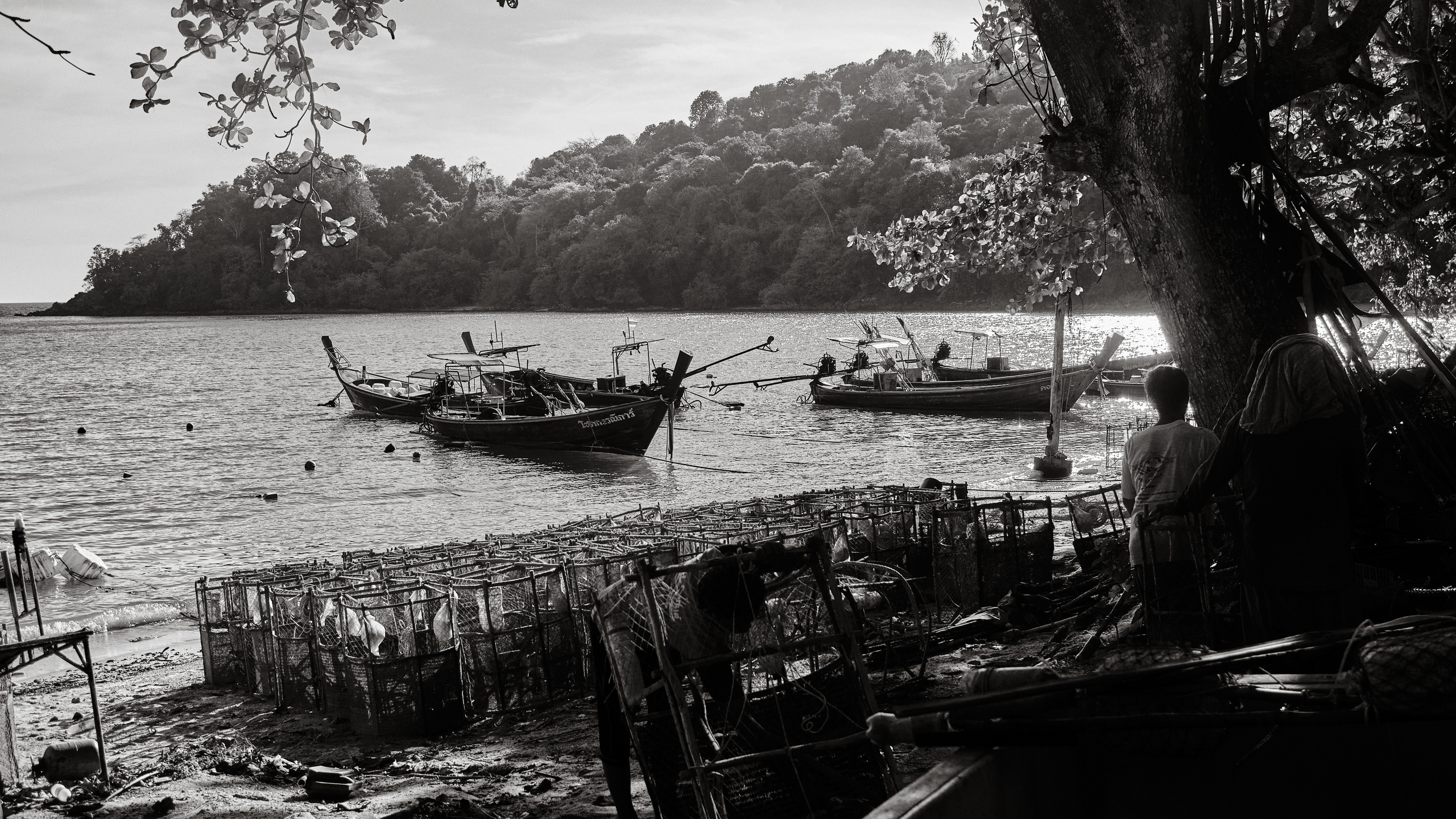 Серия чёрно-белых фотографий из Таиланда. Юрий Березнюк. Фотожурналистика