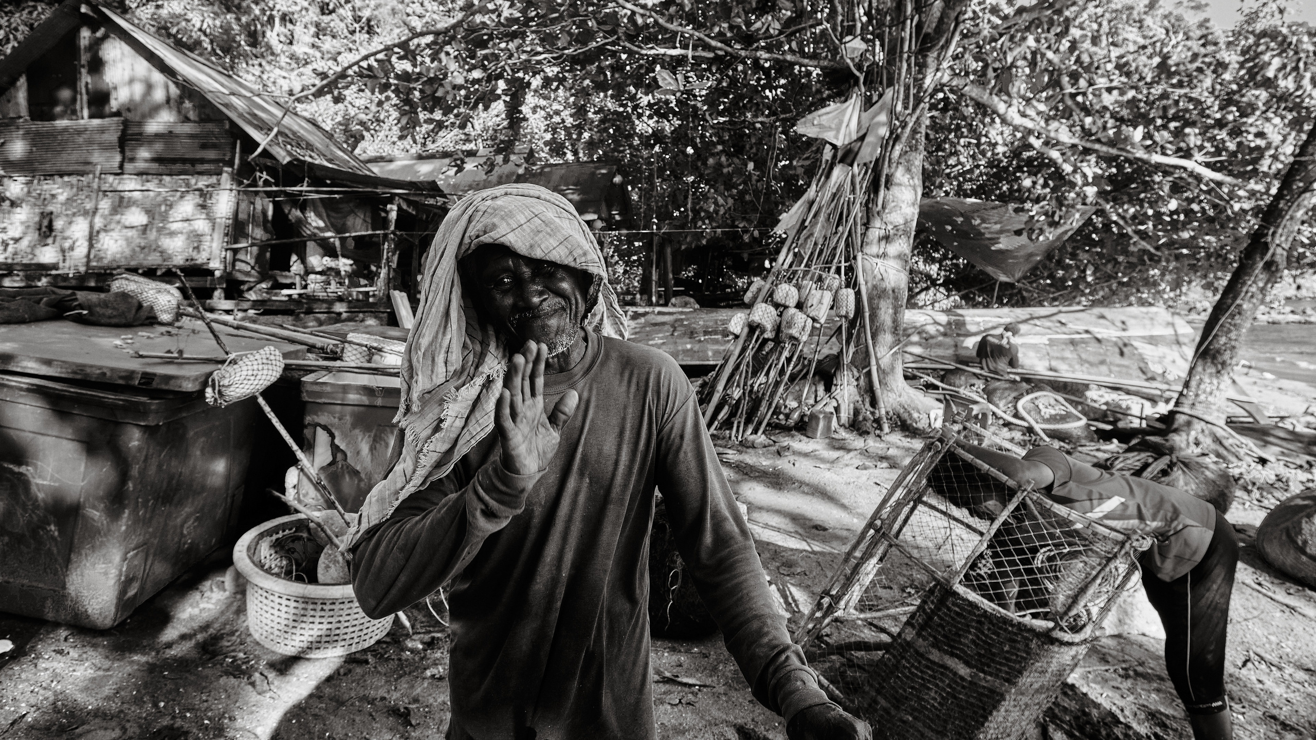 Серия чёрно-белых фотографий из Таиланда. Юрий Березнюк. Фотожурналистика