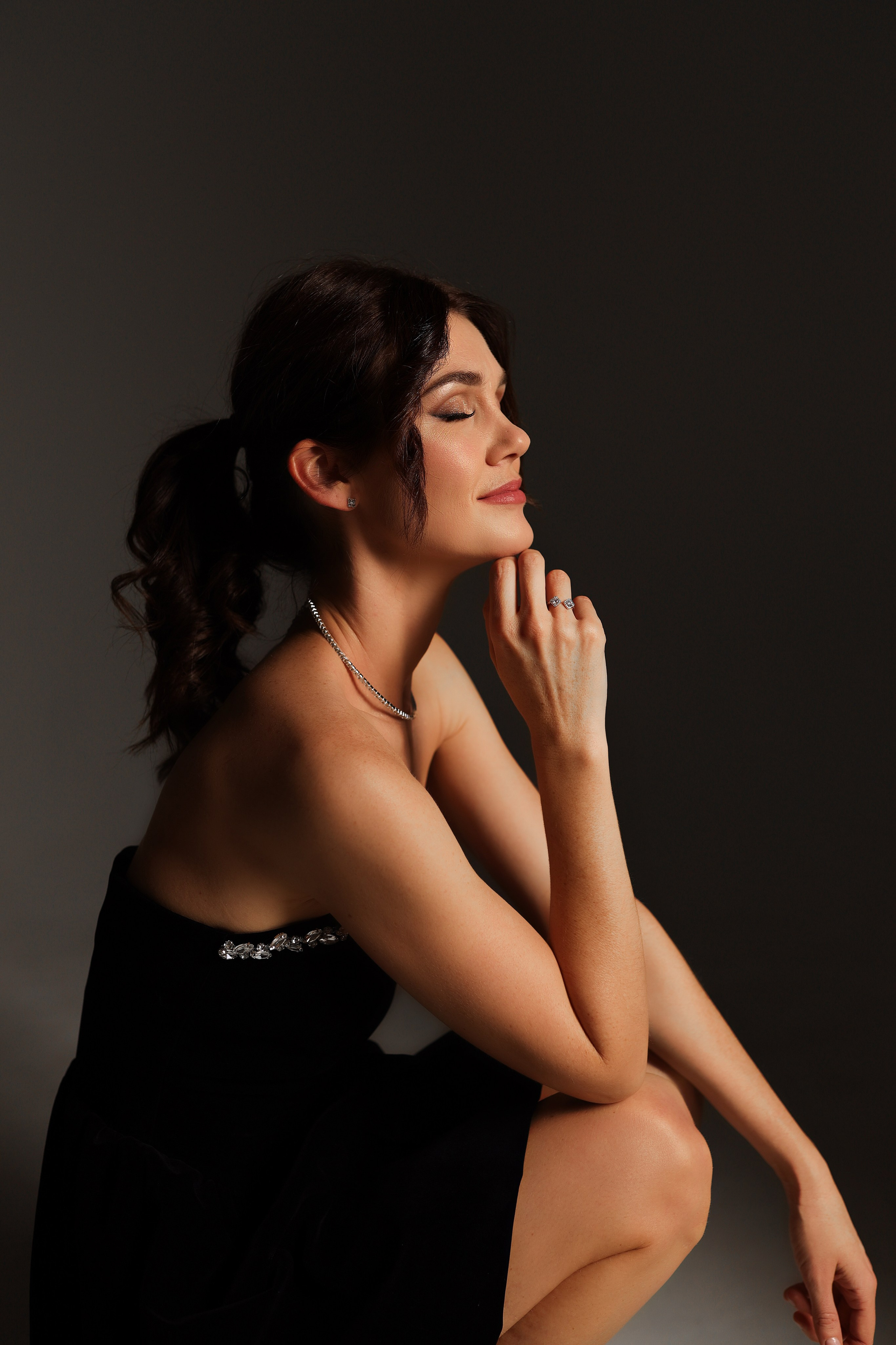 Алёна (на циклораме). Фотограф в Москве Юлия Хамзина