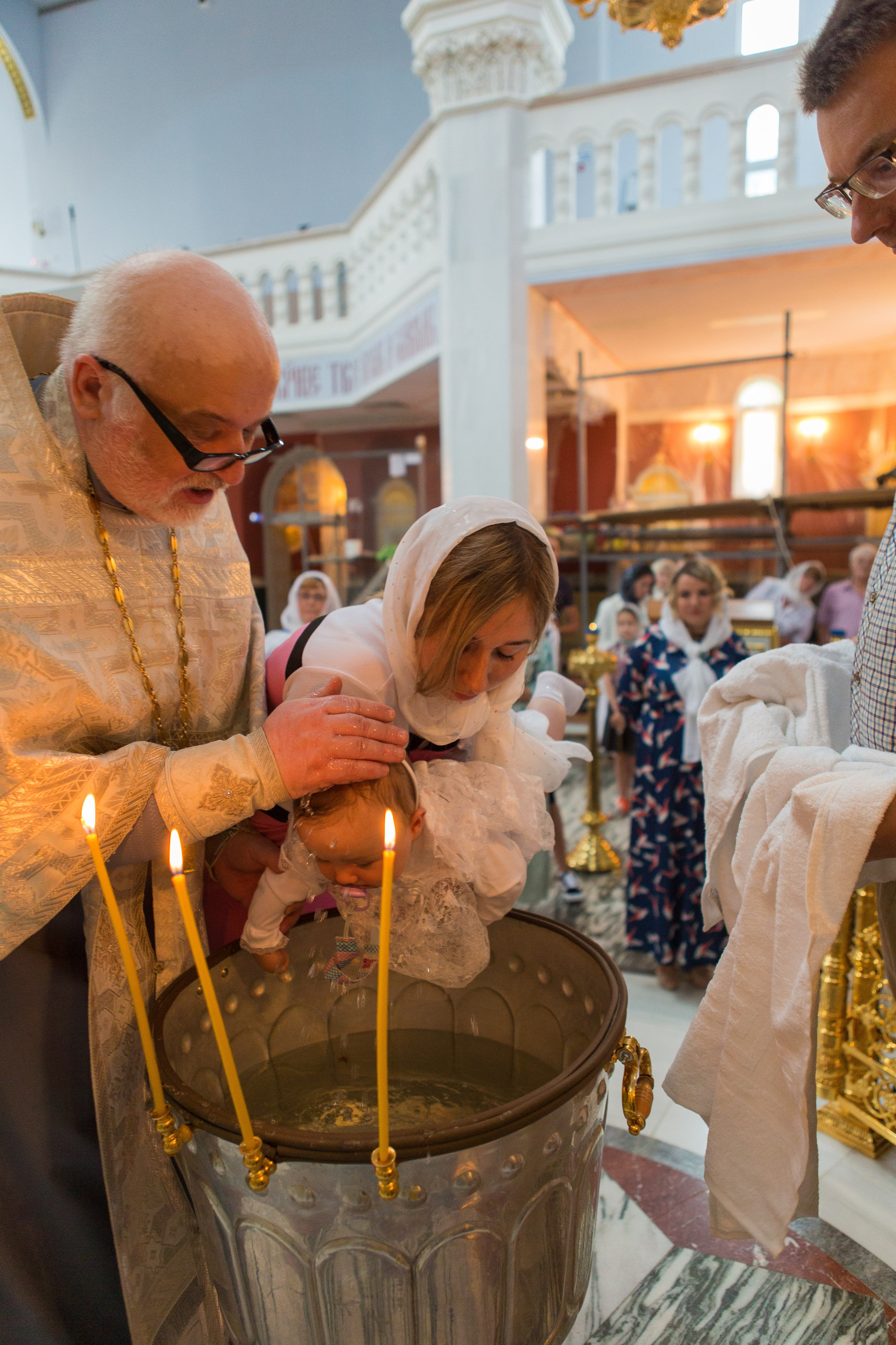 Крещение Вероника. Фотограф Александр Заломаев