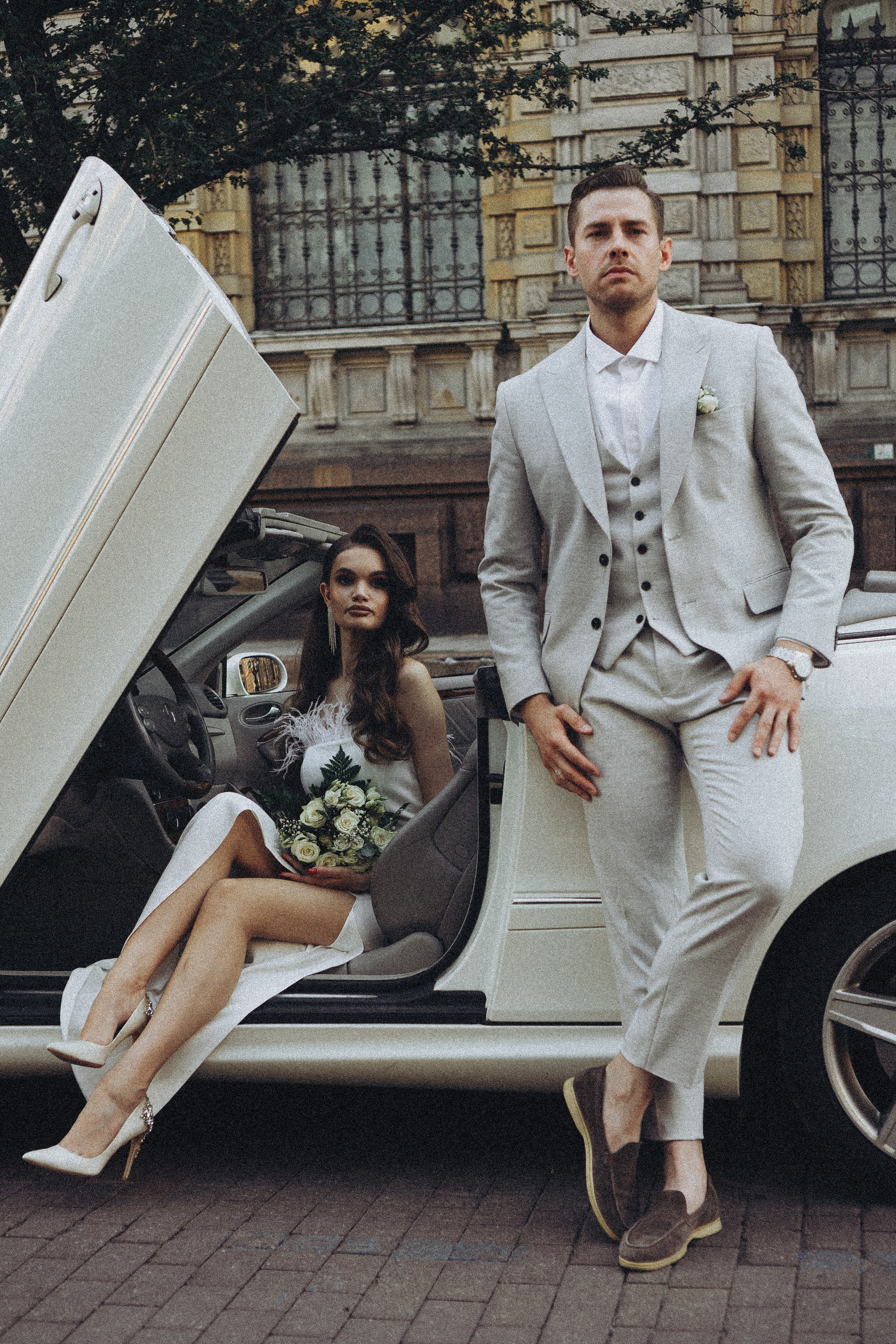 Свадебная сьемка у академии Штиглица. Профессиональный фотограф, Санкт-Петербург — Виктория Богомолова