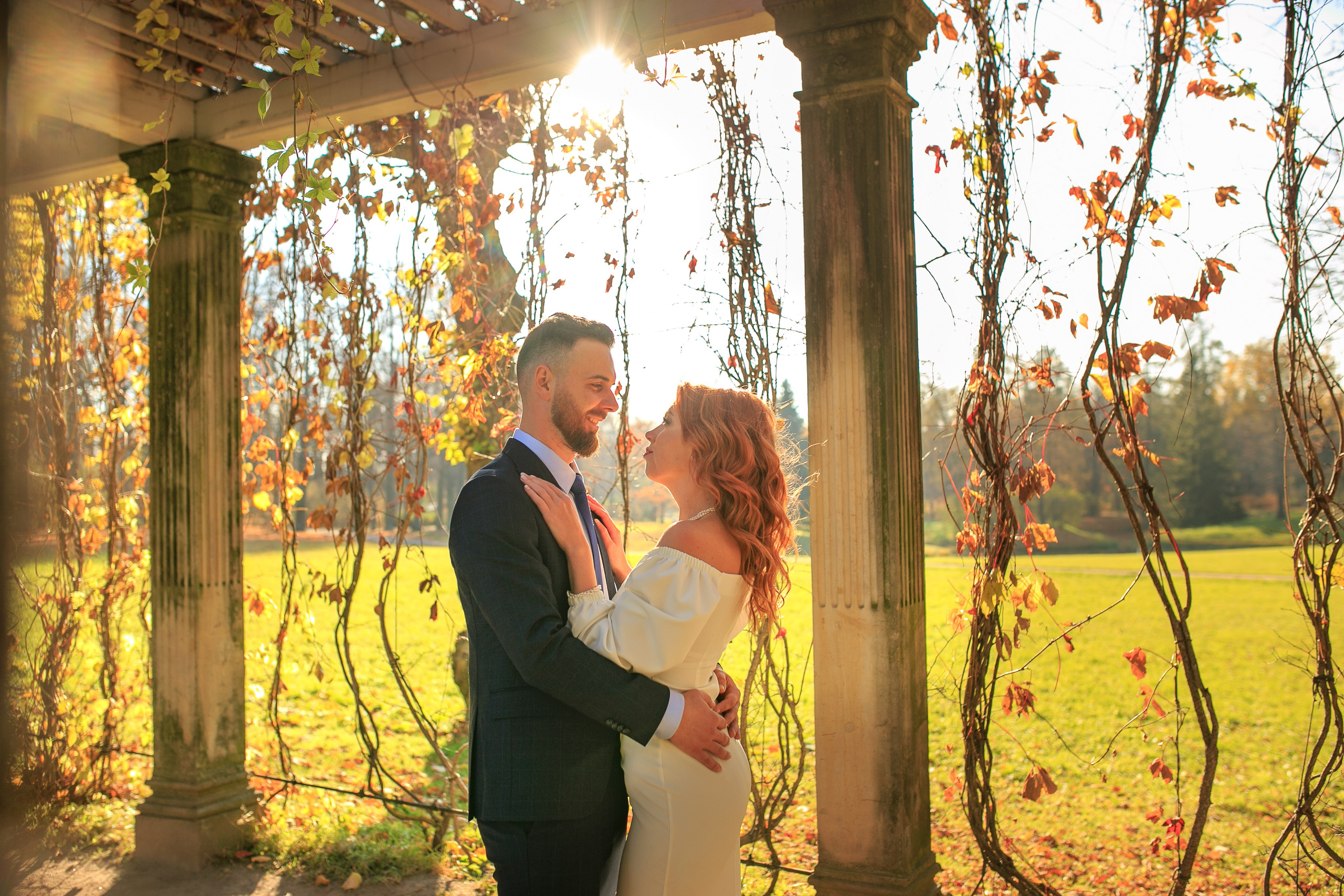 Свадебная сьемка в Пушкине. Свадебный и Репортажный фотограф в Санкт-Петербурге