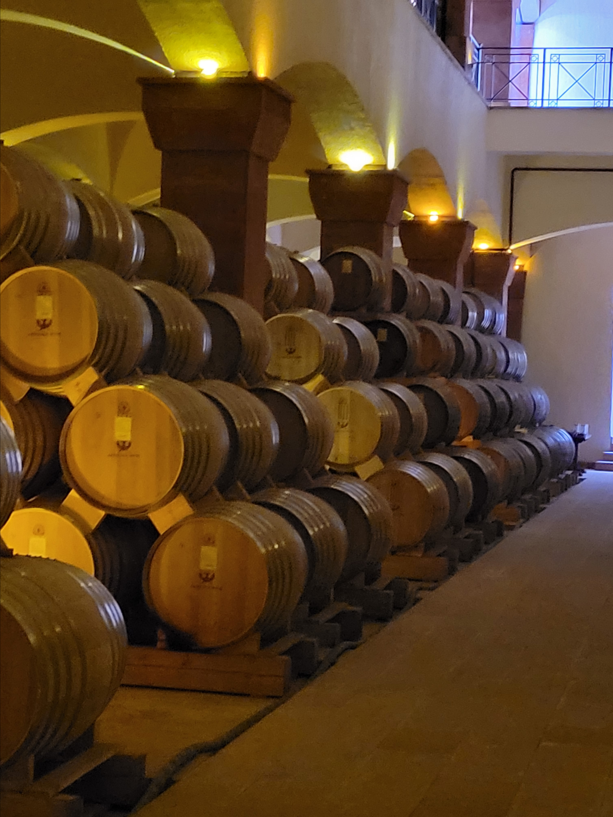 Очень стильно, промышленно. Одна из крупнейших виноделен в Армении. Но не так душевно, как на винодельне Woskeny, где побывал в марте