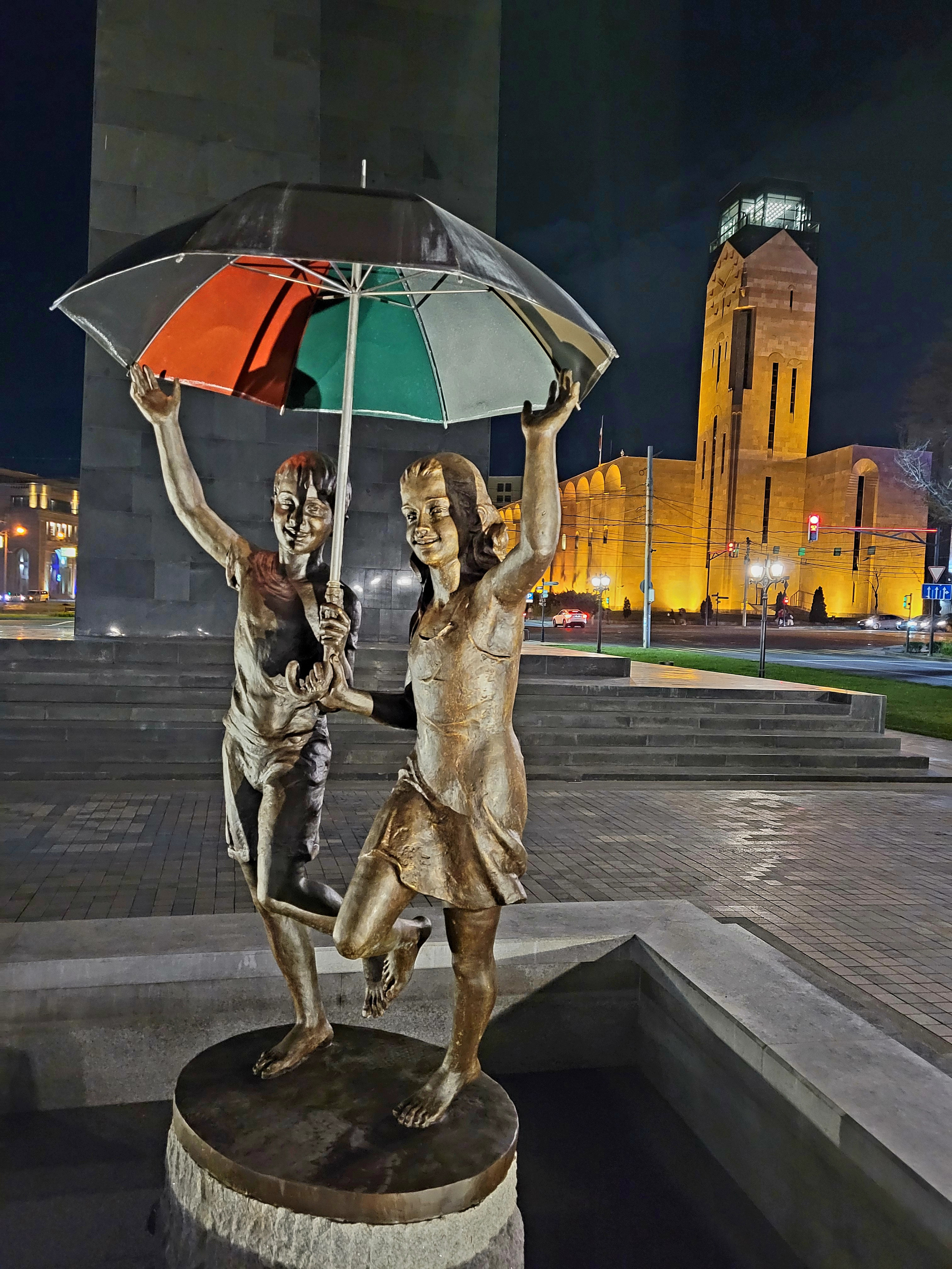 City center looks like european modern not big, but very cozy city