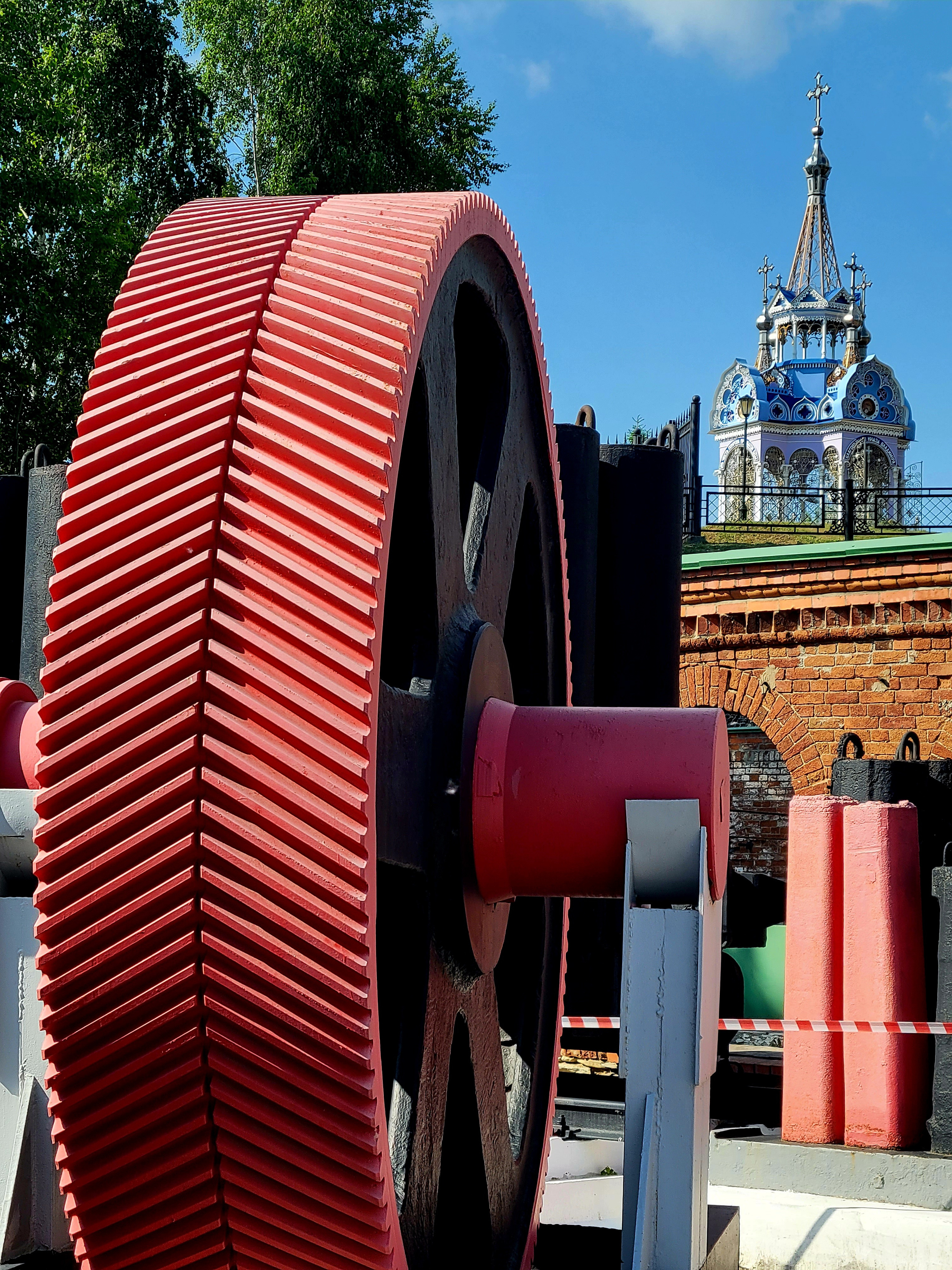 Небольшой музей, оборудование было в работе еще лет 10-15 назад