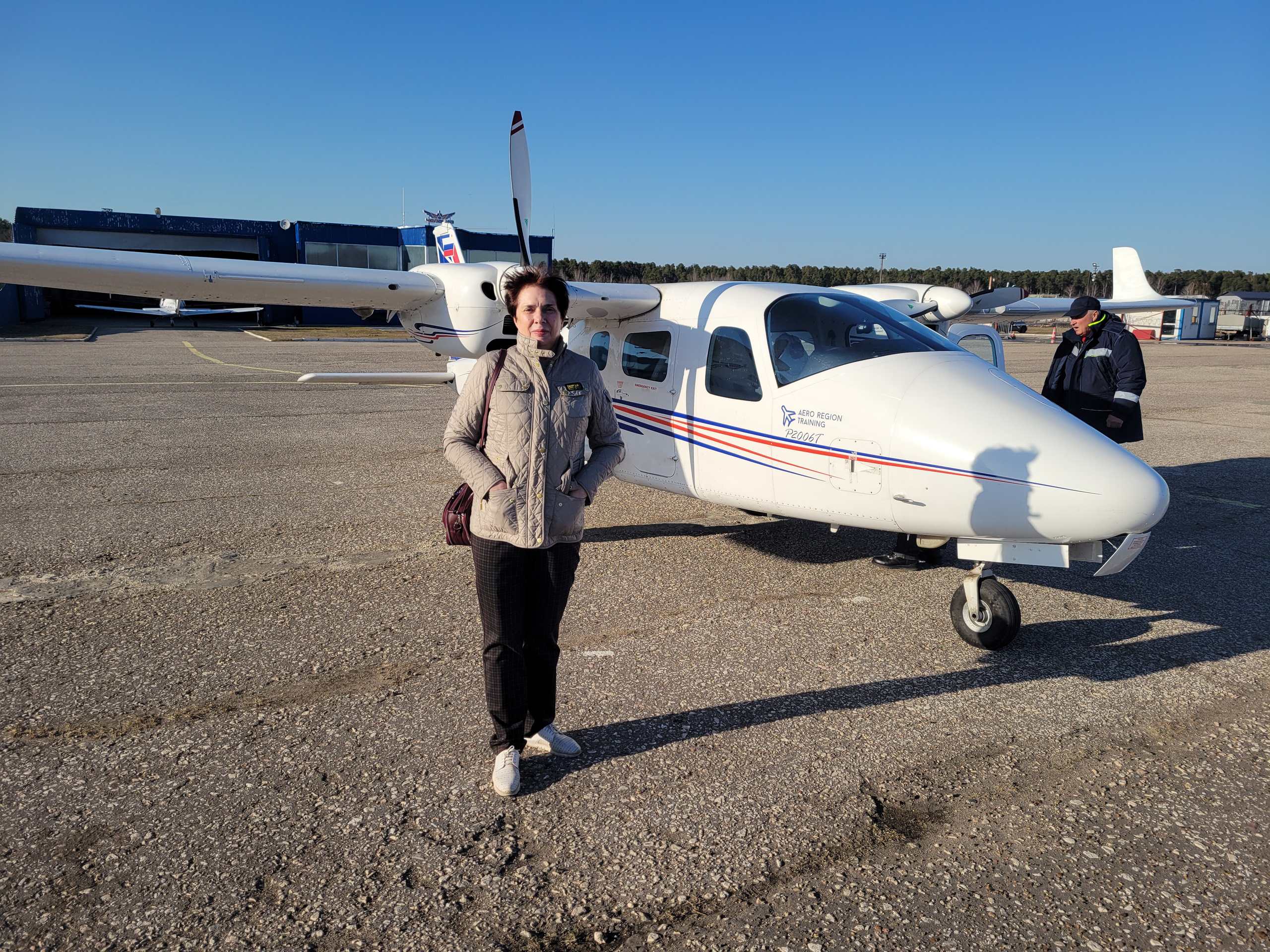 Фотосессия послеполетная