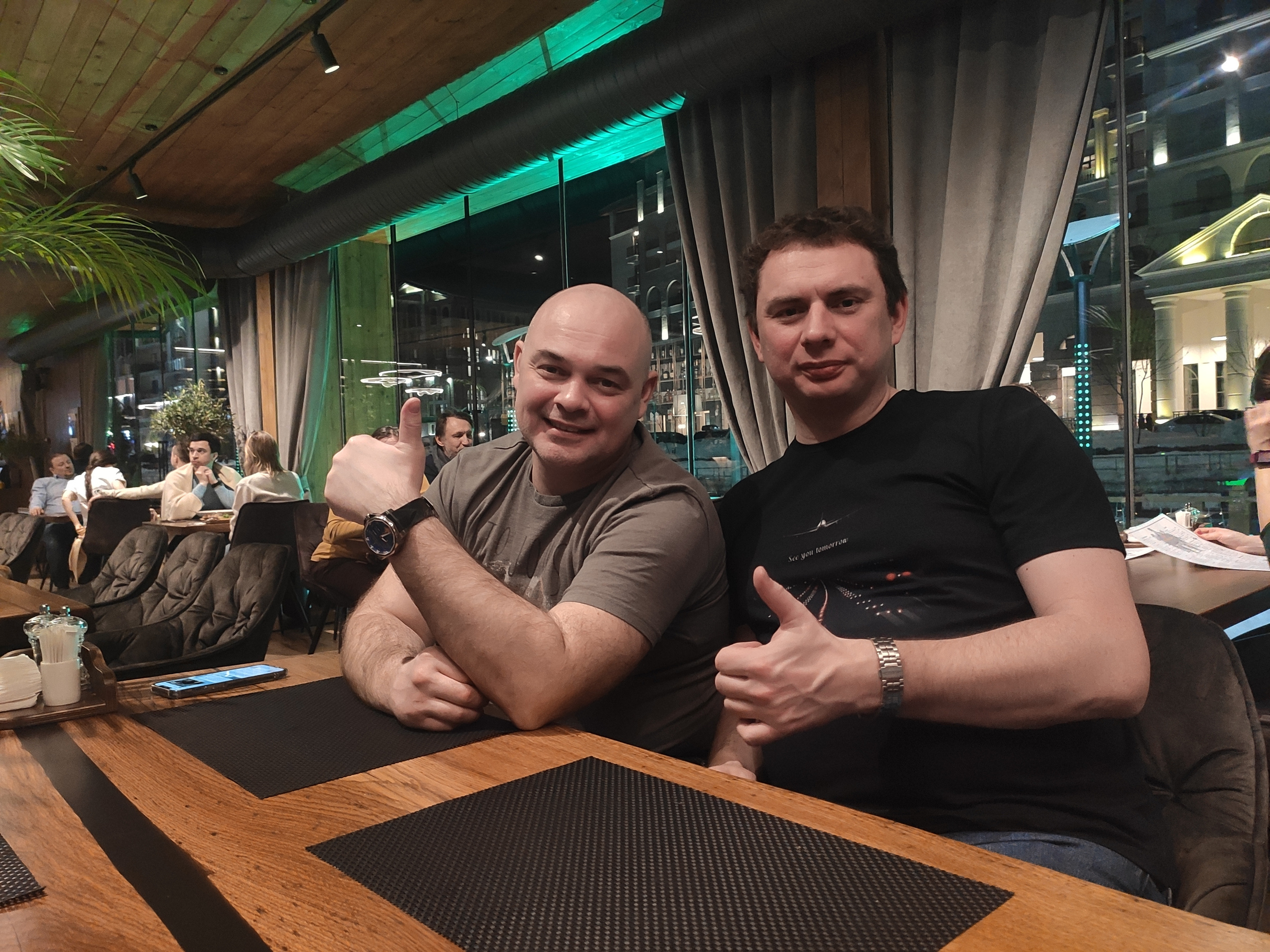 Отметили мой день рождения