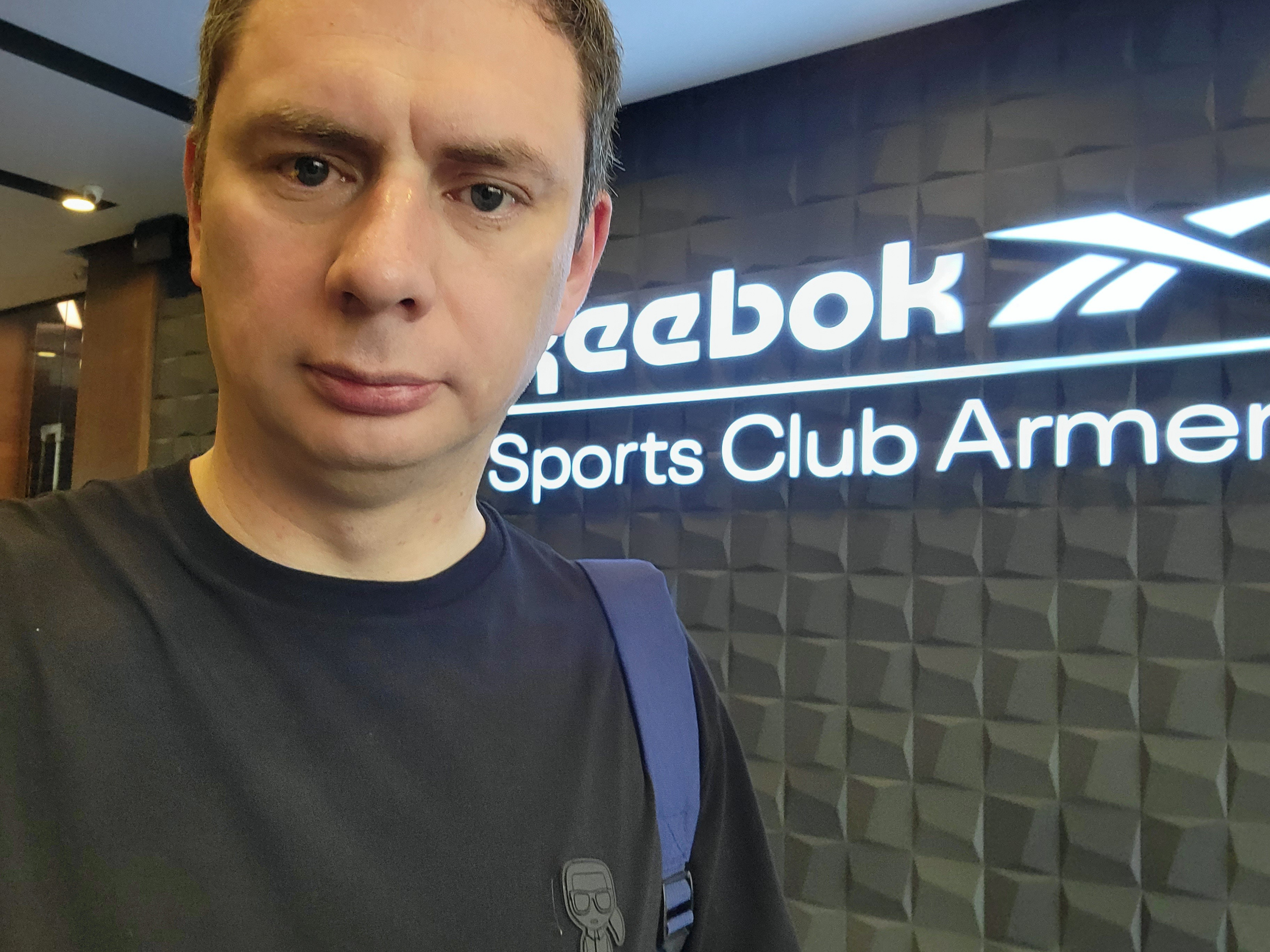 Чтобы удержать себя в форме - и в Армении на тренировку