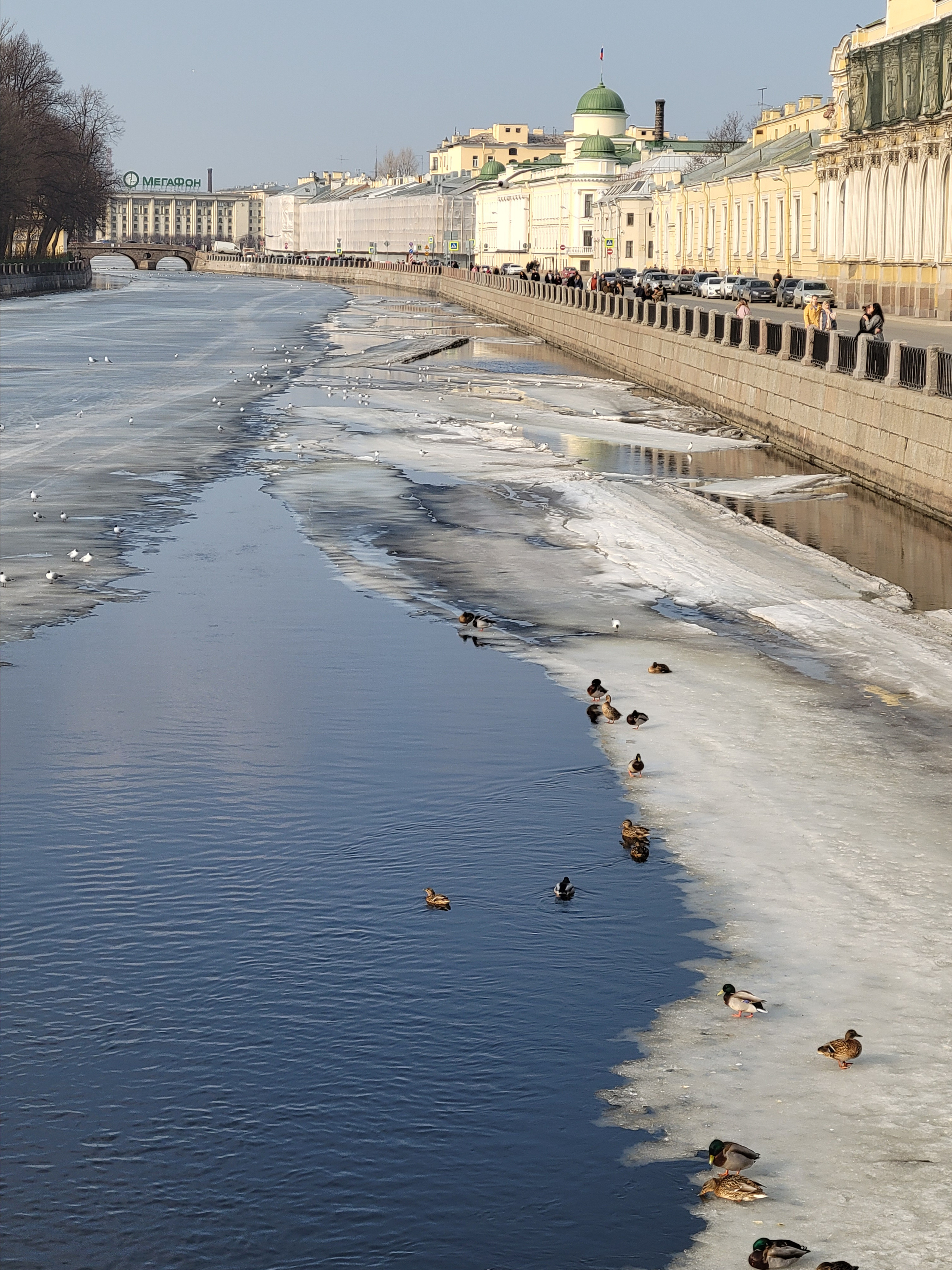 Предыдущая поездка в Санкт-Петербург была 8 марта и тогда о весне ничто не напоминало