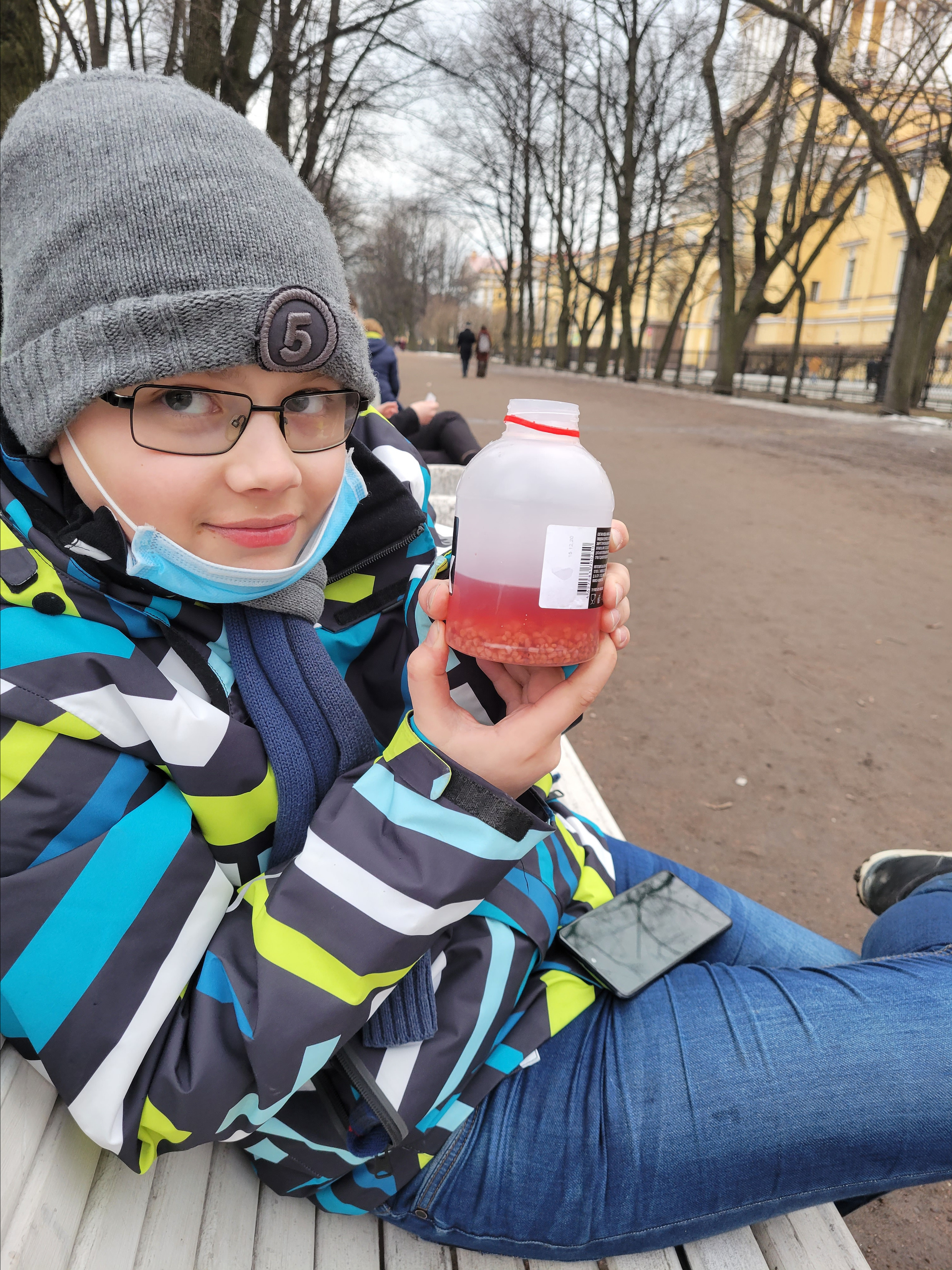 Нашли вкусный вишневый компот