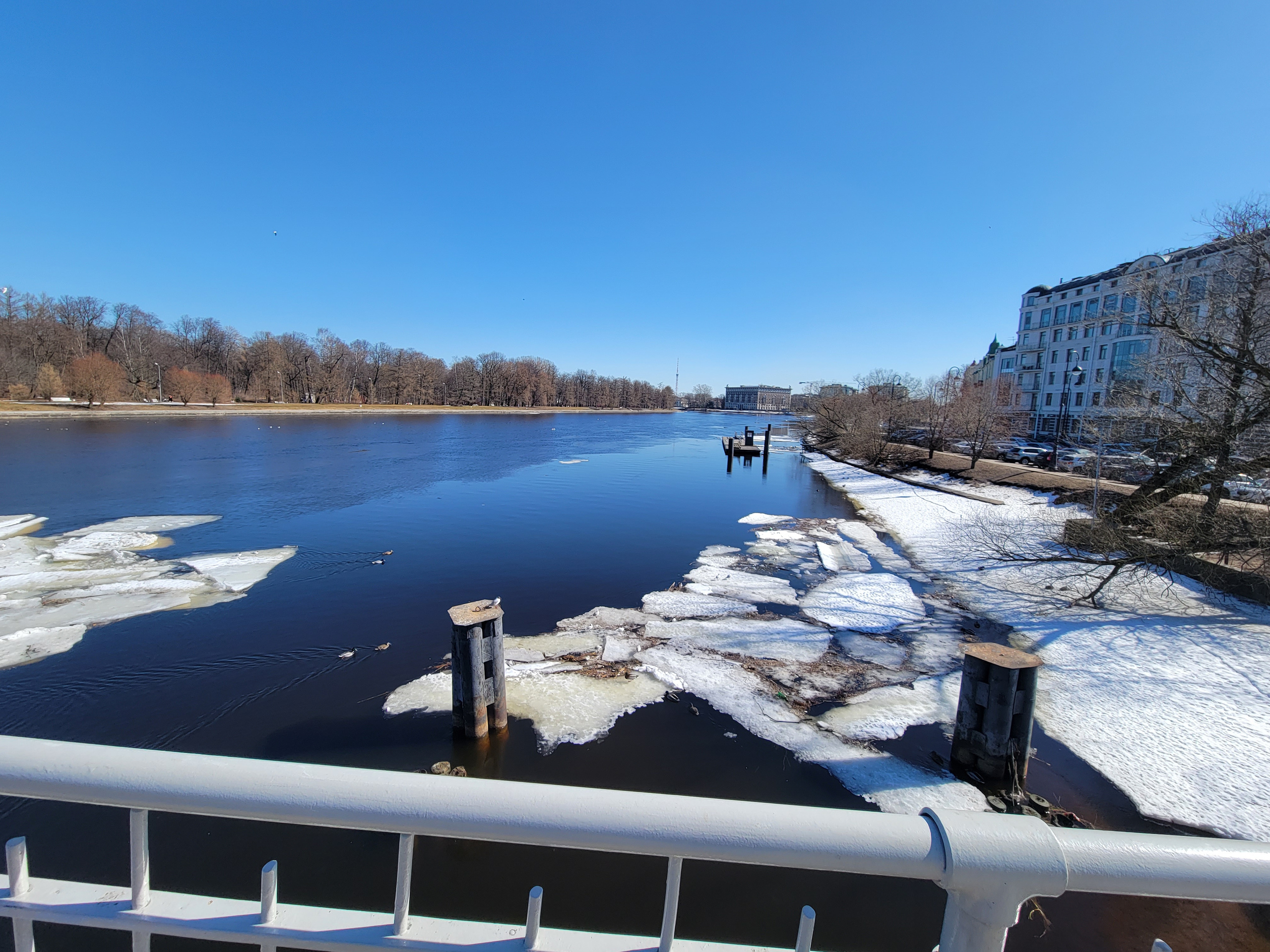 Потом поехали погулять на Елагин остров, и посмотреть новую трассу. Петропавловка закрывается на ремонт, и заплыв в августе будет вокруг острова