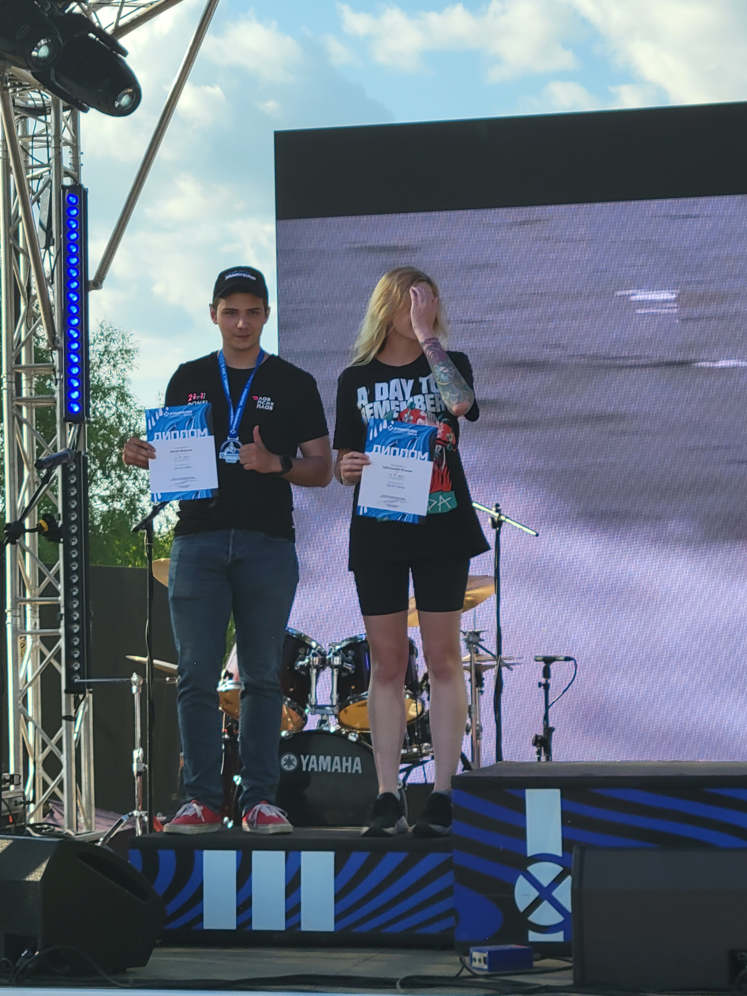 Макс - третий в своей возрастной группе