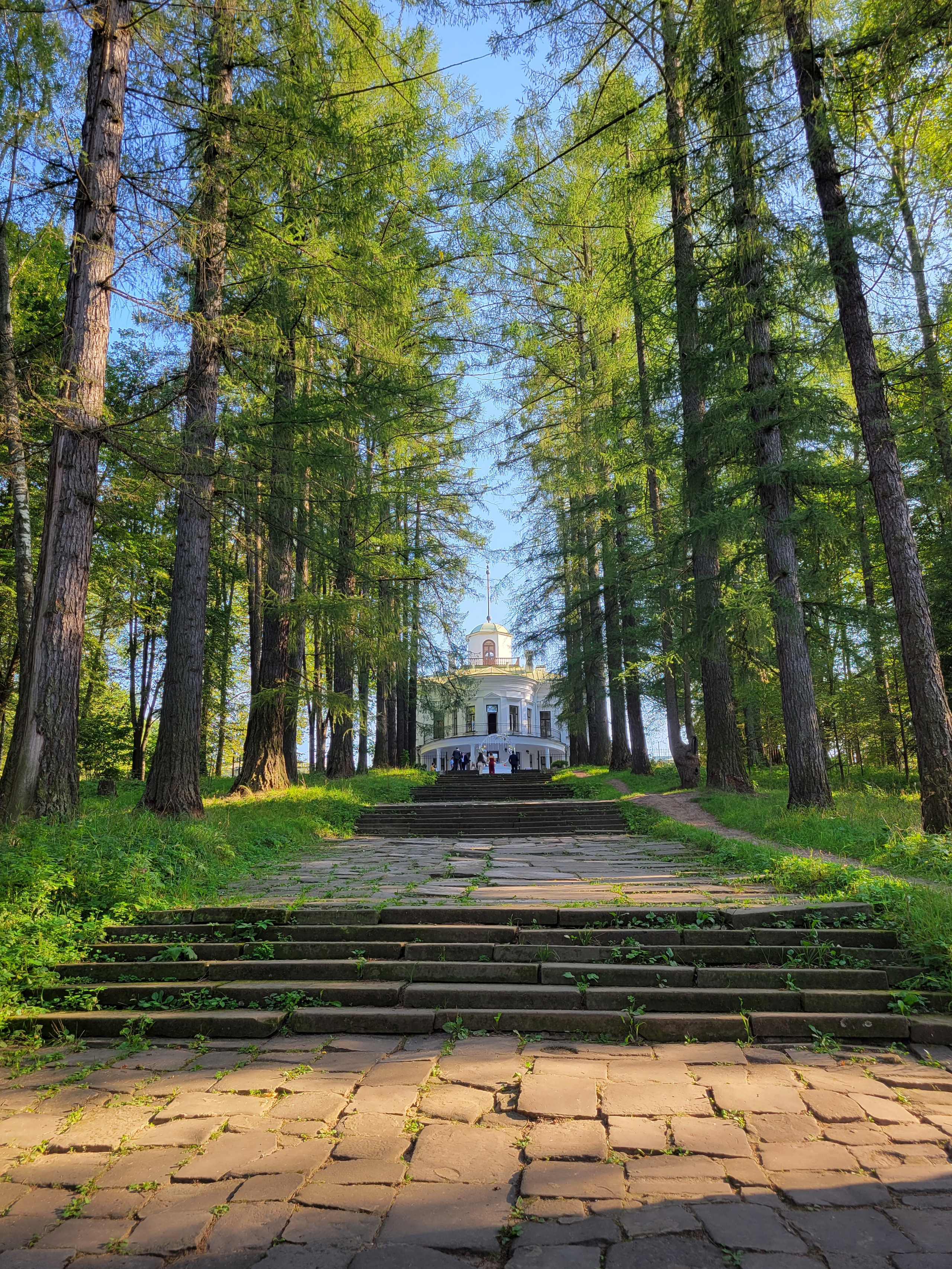 Обязательно вернемся в саму усадьбу