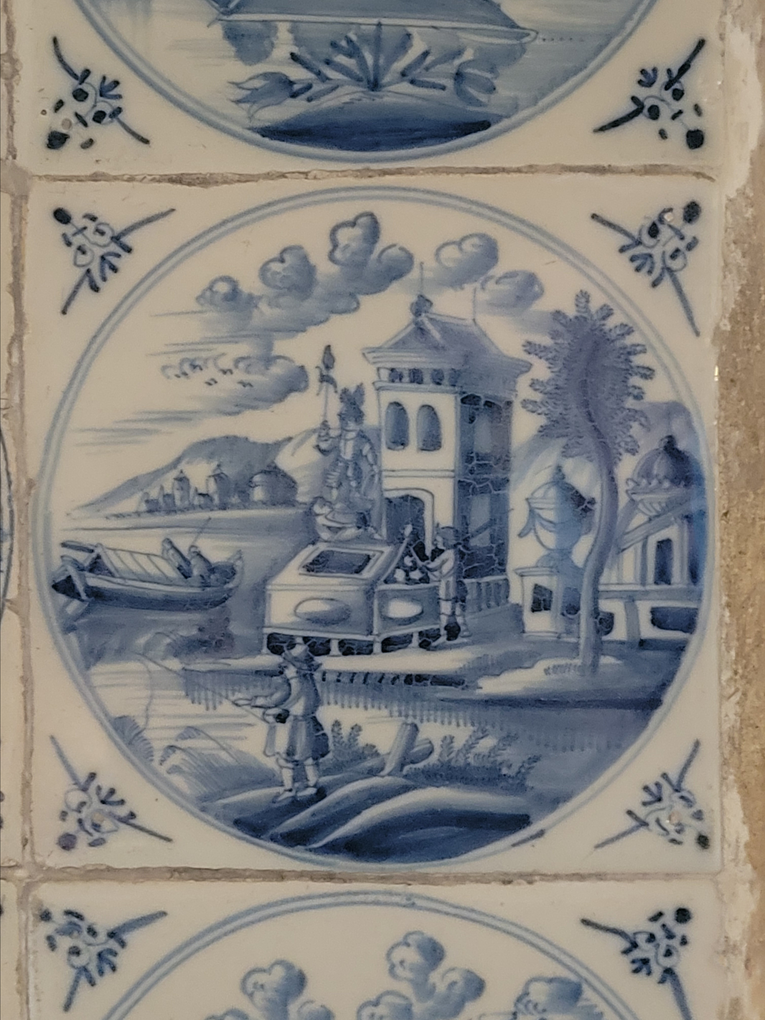 Каминная роспись