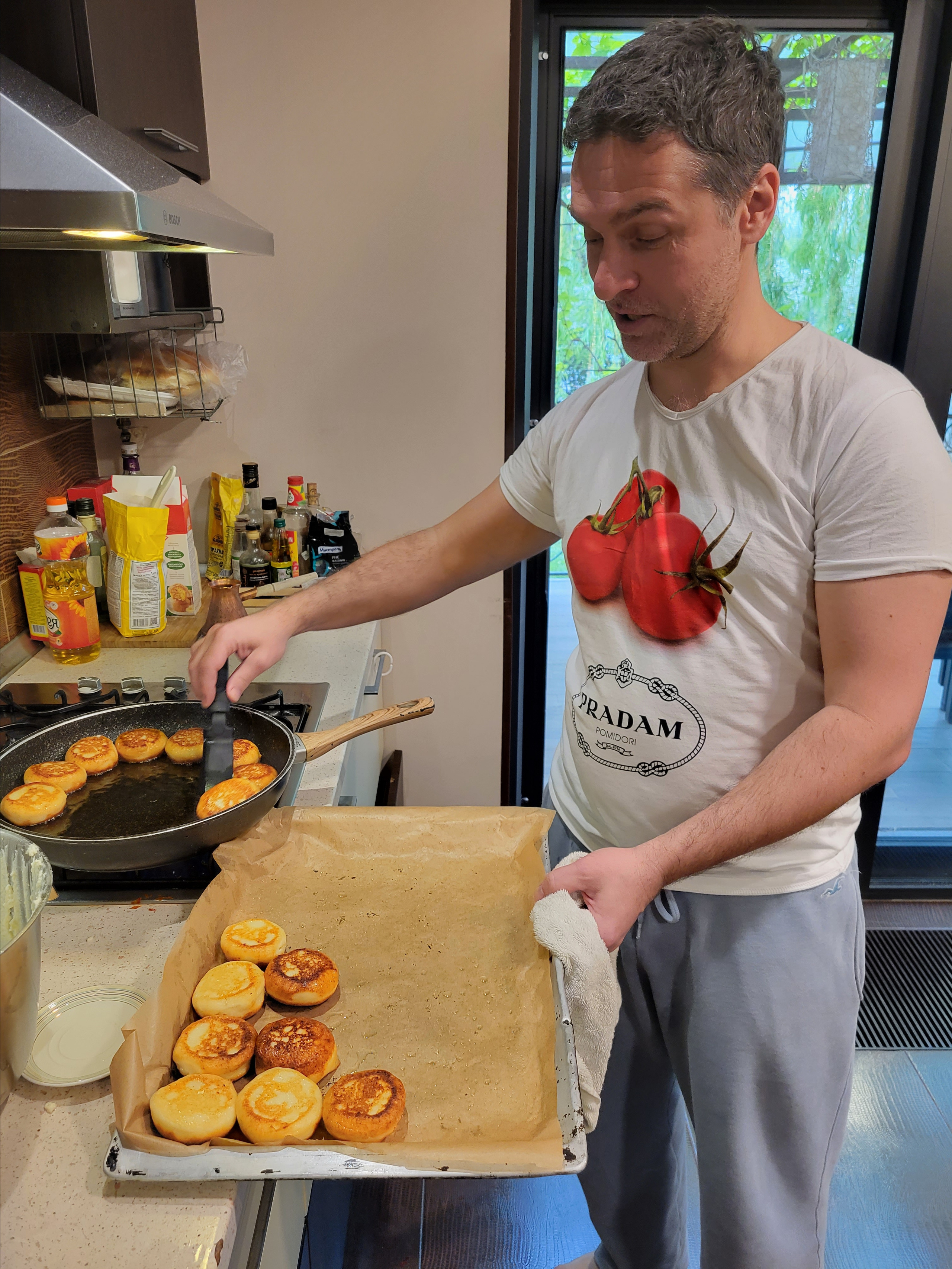 Лучшие сырники в Ереване - у Андрея в гостях :)