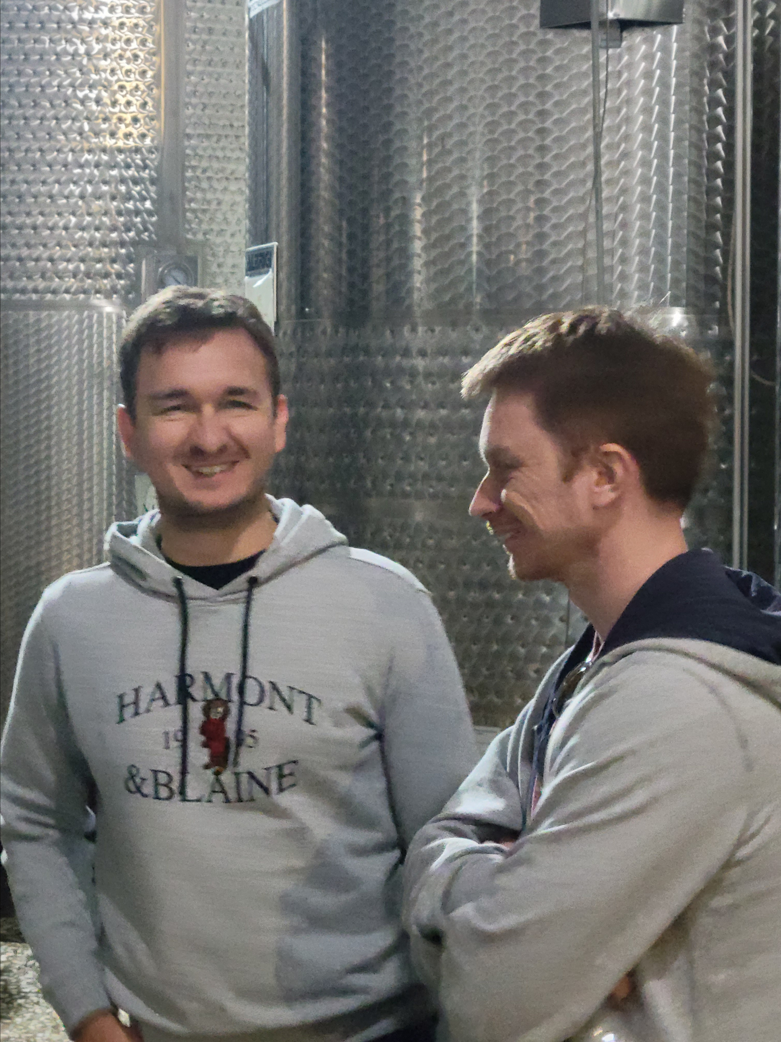 Waiting for degustation