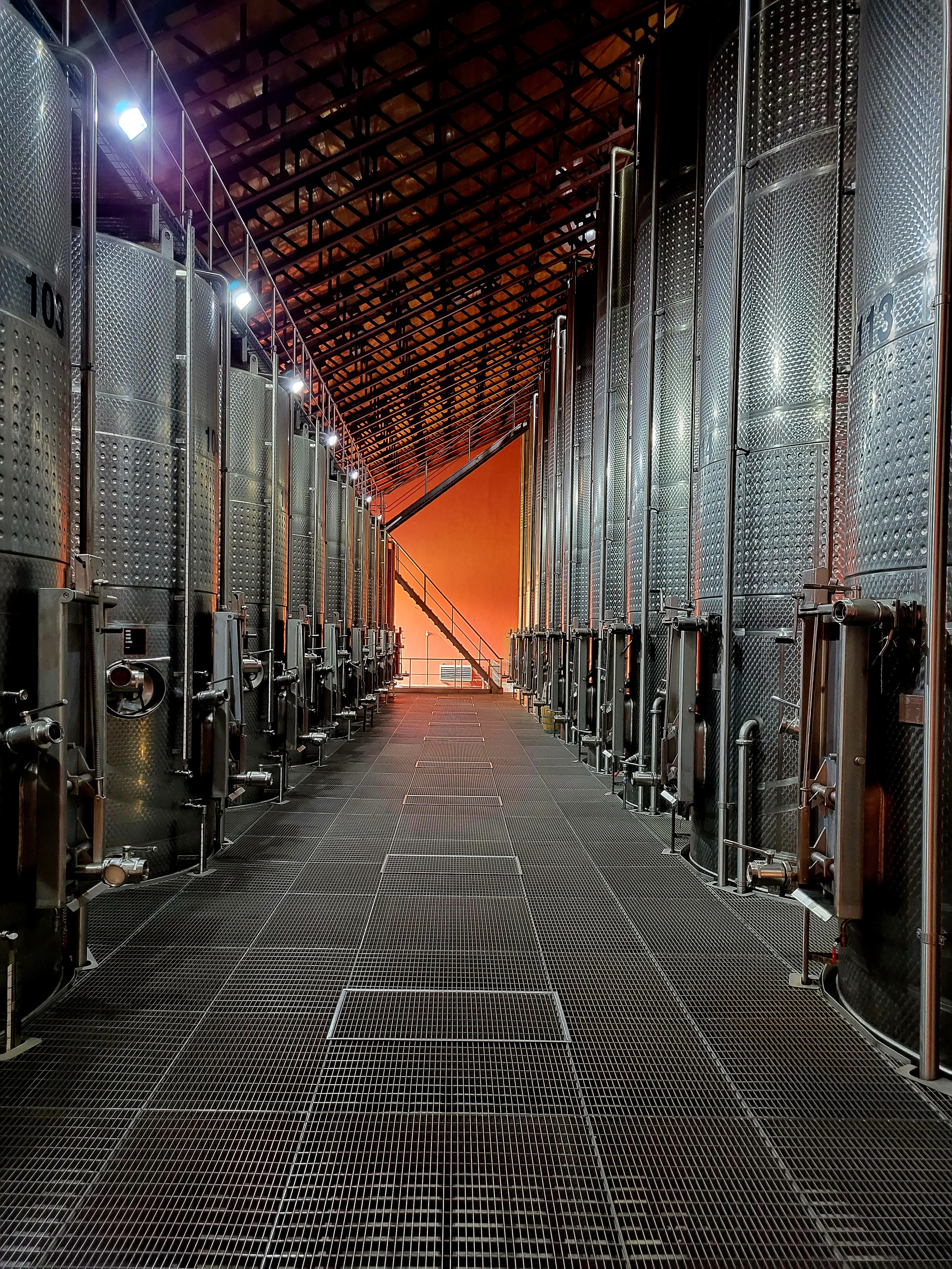 Баки для сбраживания вина