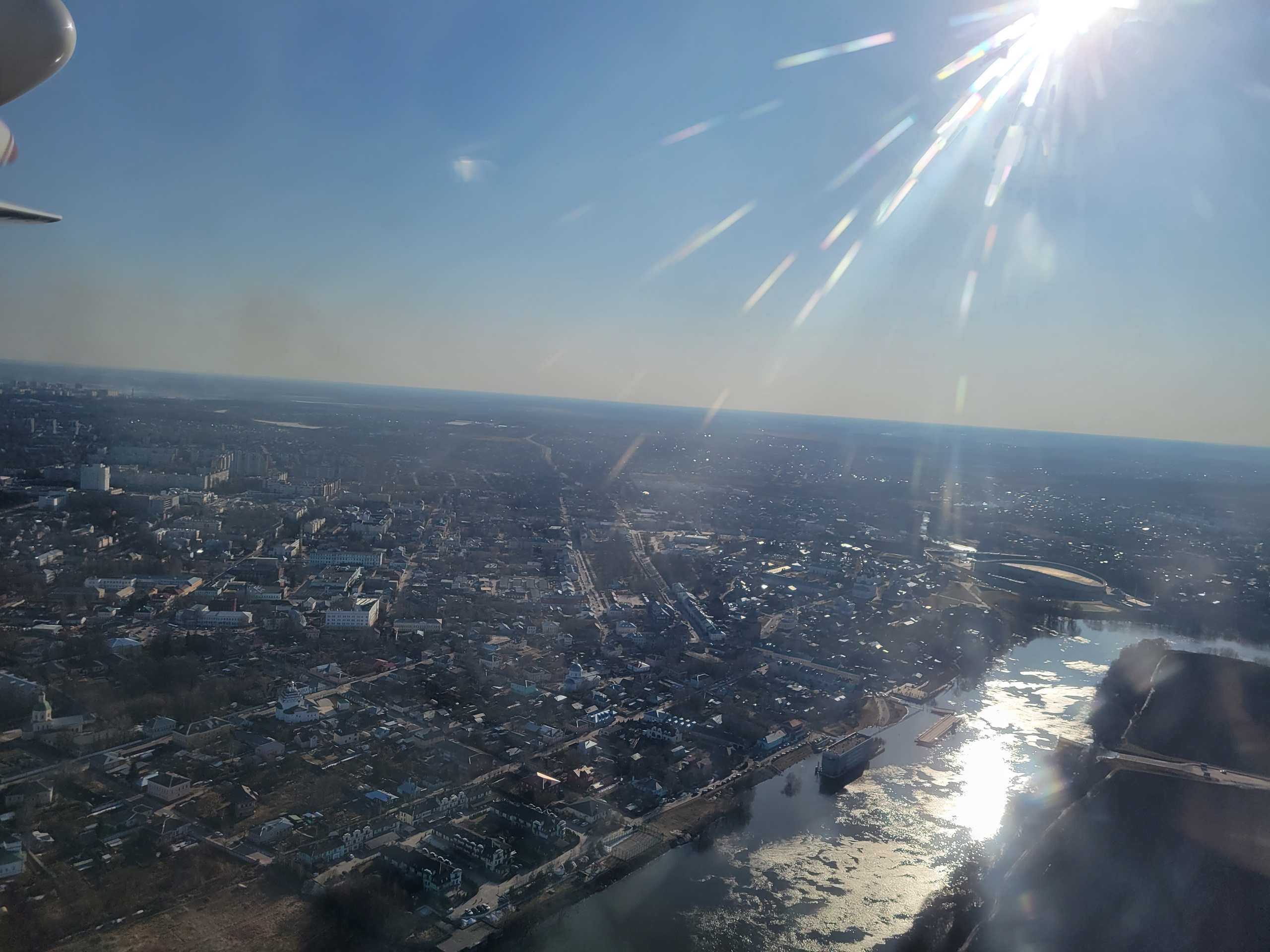 Полет в Коломну. 04/21. Walk & Fly with Batay