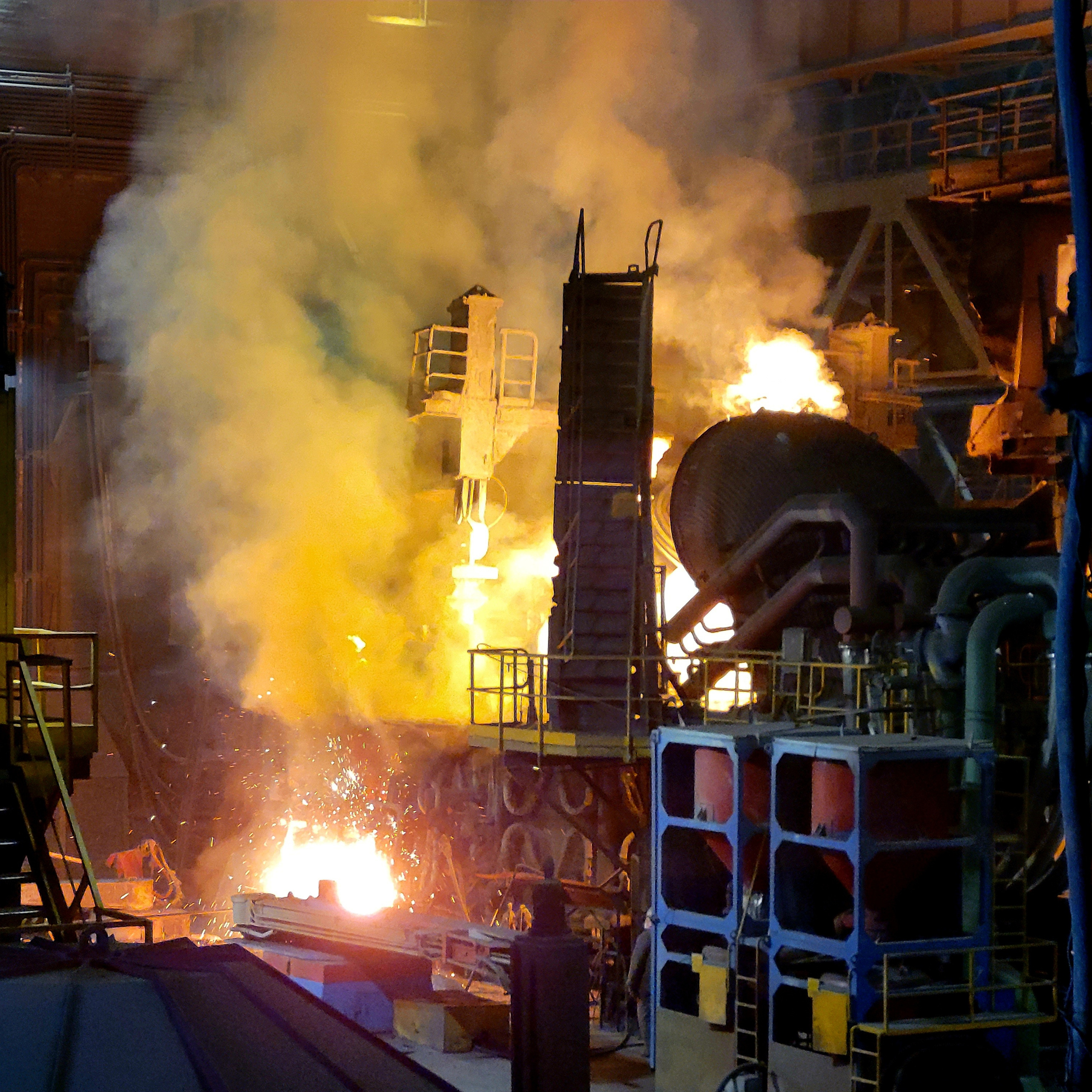 Продув печь можно подавать следующие 40 тонн