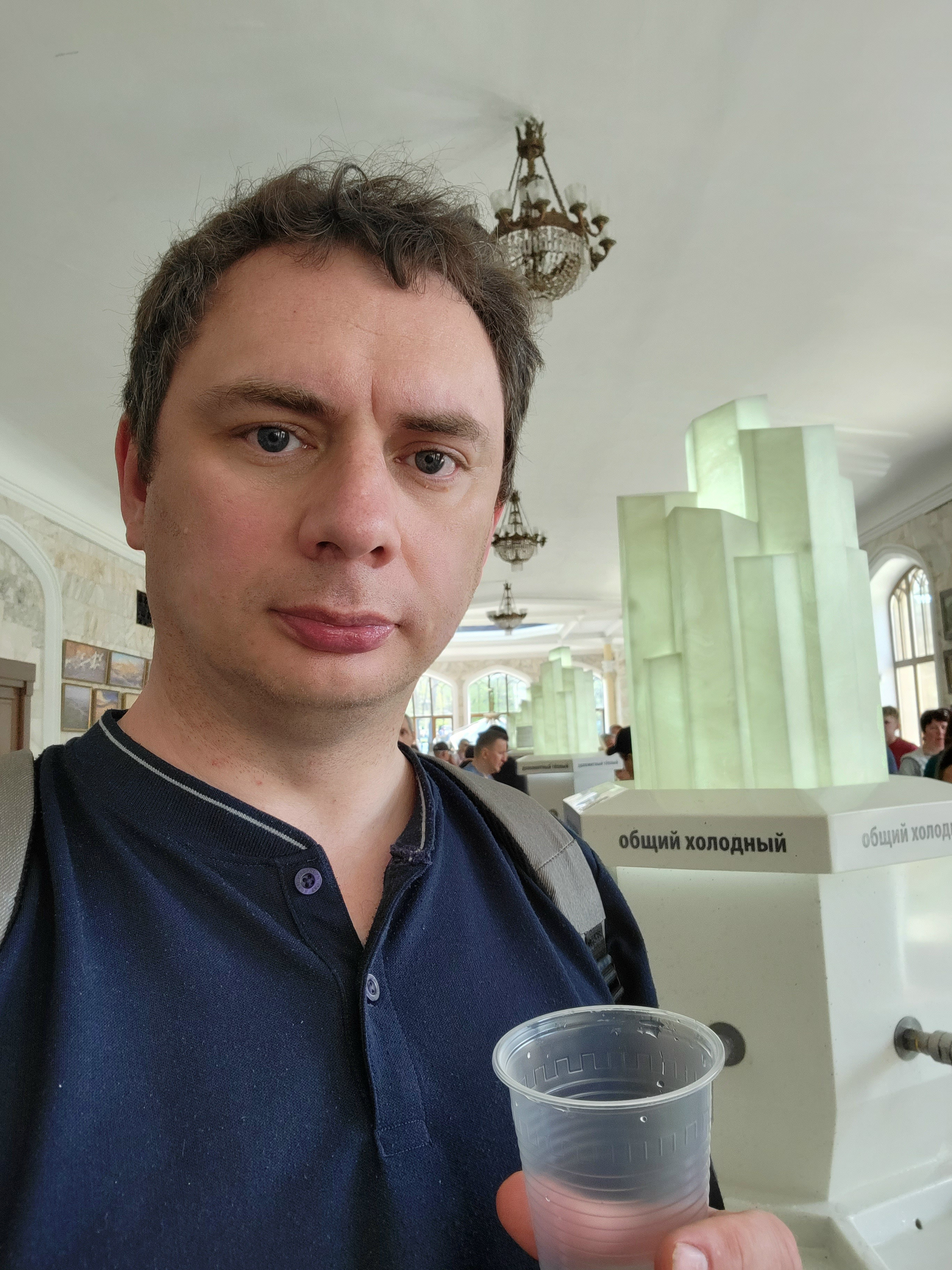 Человек, измученный нарзаном :)