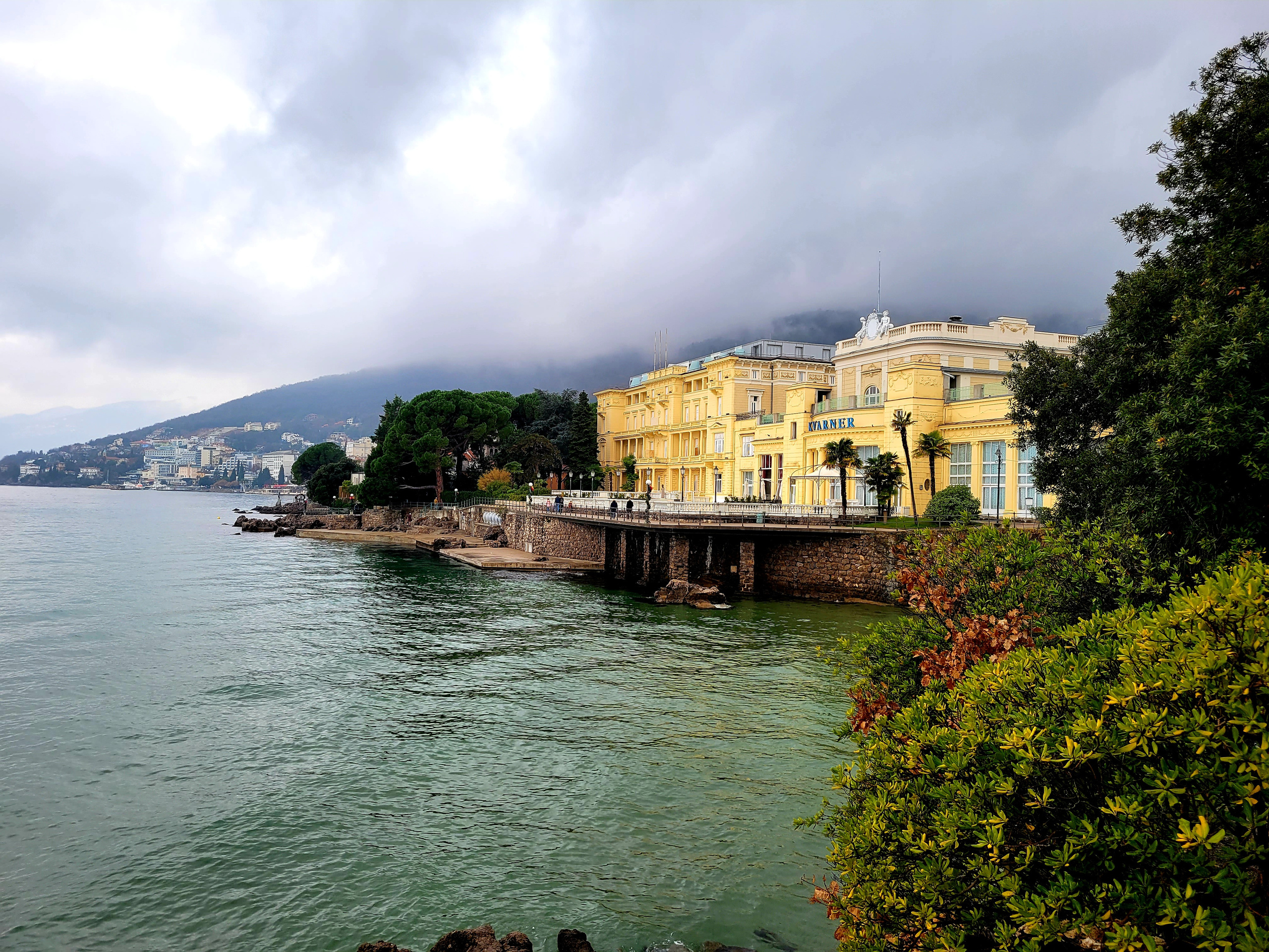 Opatia started as a resort in the mid of XIX c. as a place for the rest of austrian establishment.