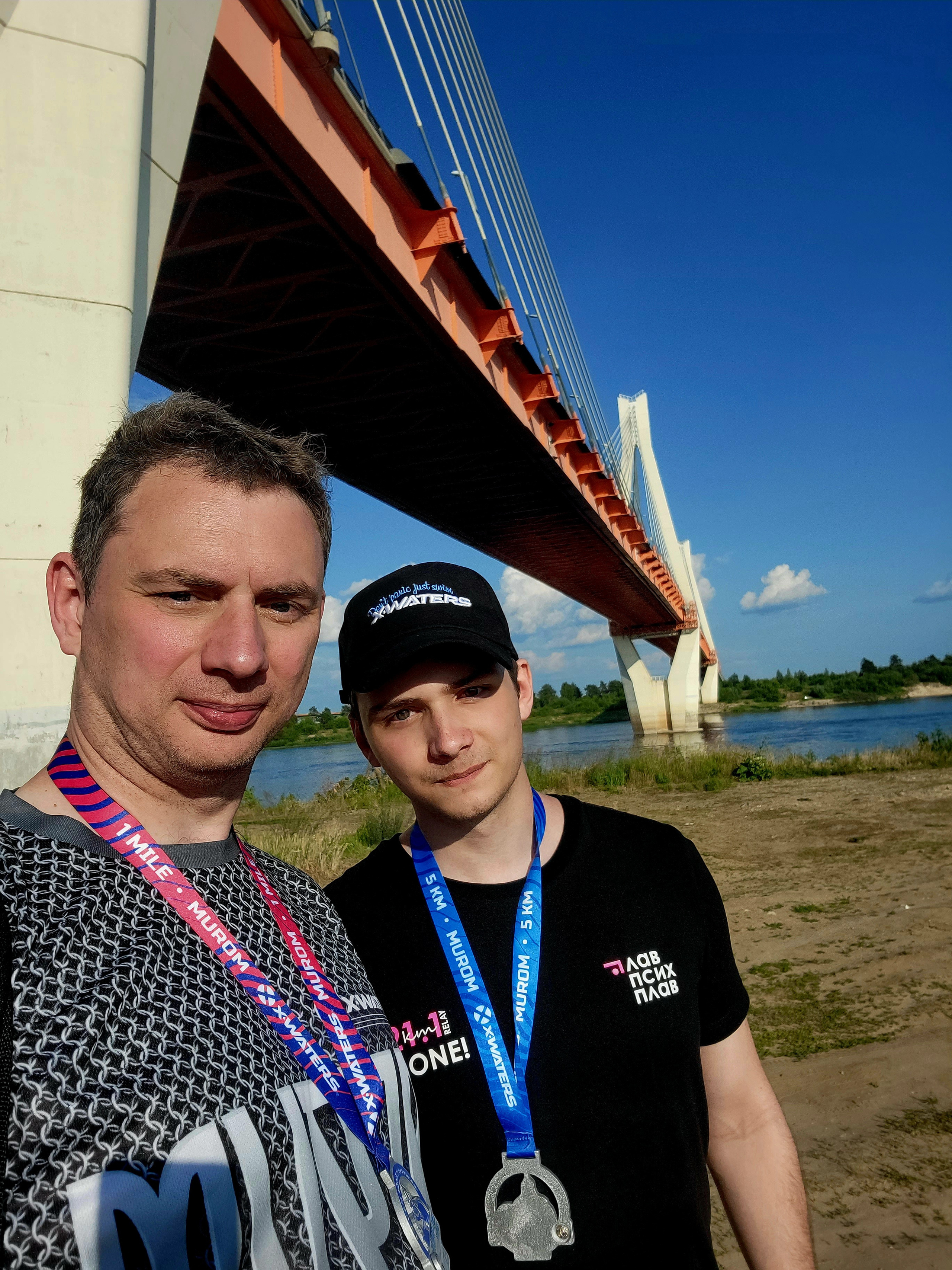 И еще финишеры, и даже призер :)