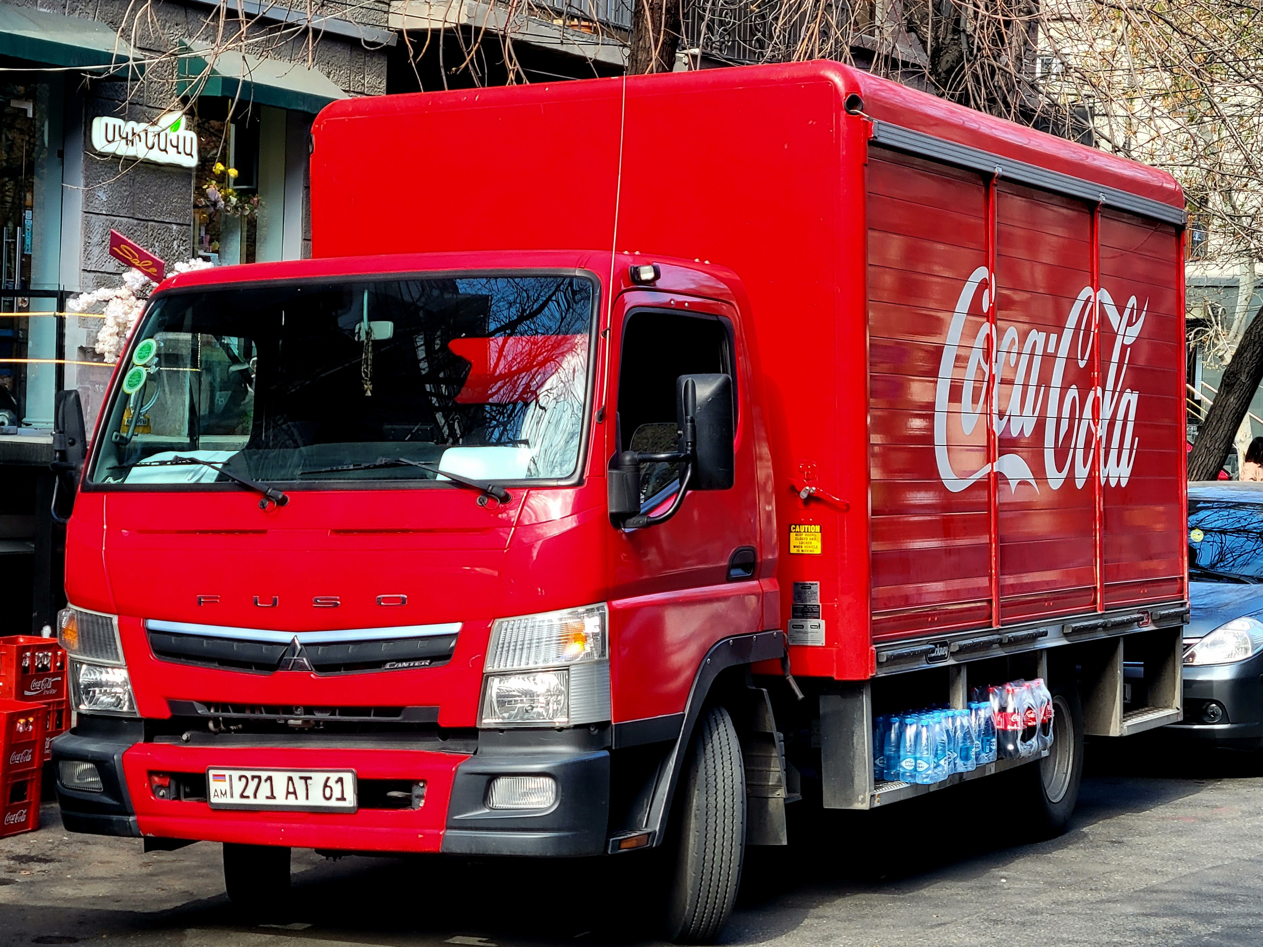 So far tot seeing trucks like this in Moscow