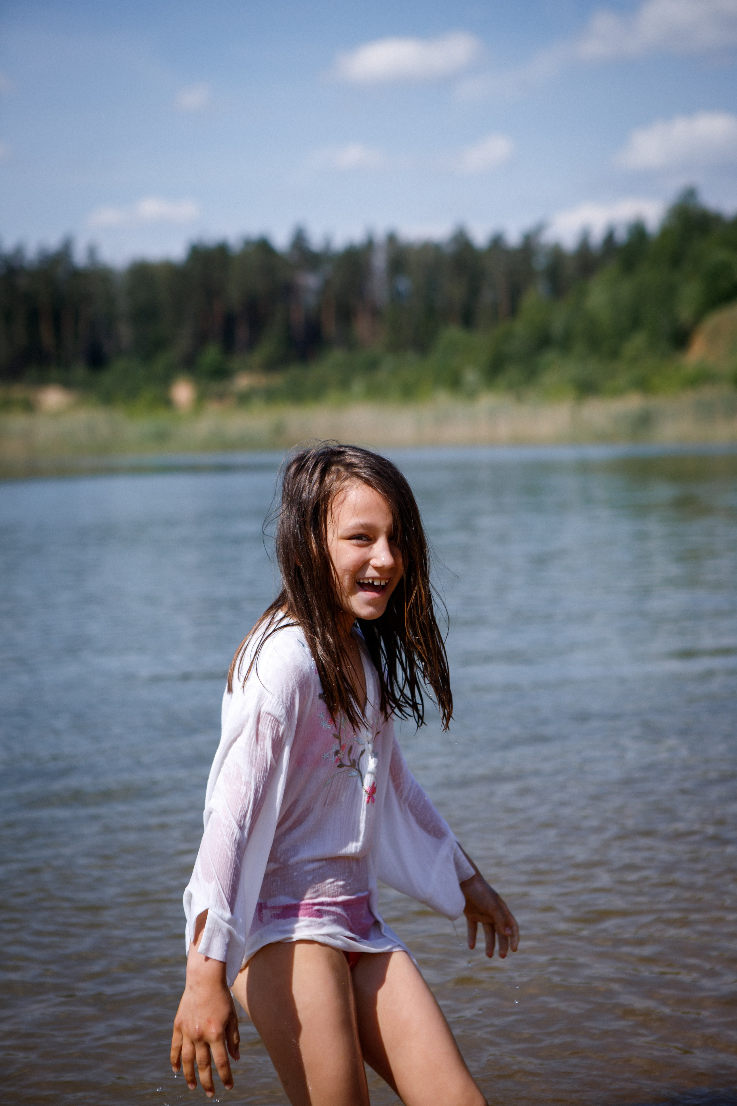 На озере. Детский и семейный фотограф Мария Киселёва. Москва