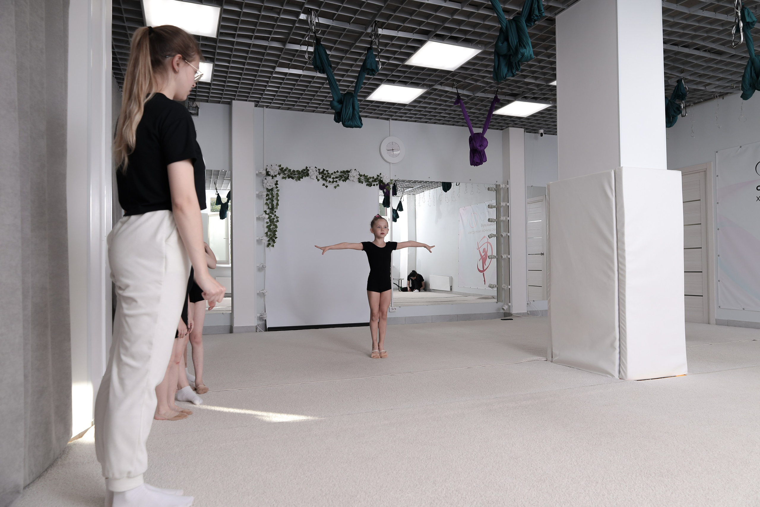 Открытый урок гимнастика. Фотограф Надршина Лилия