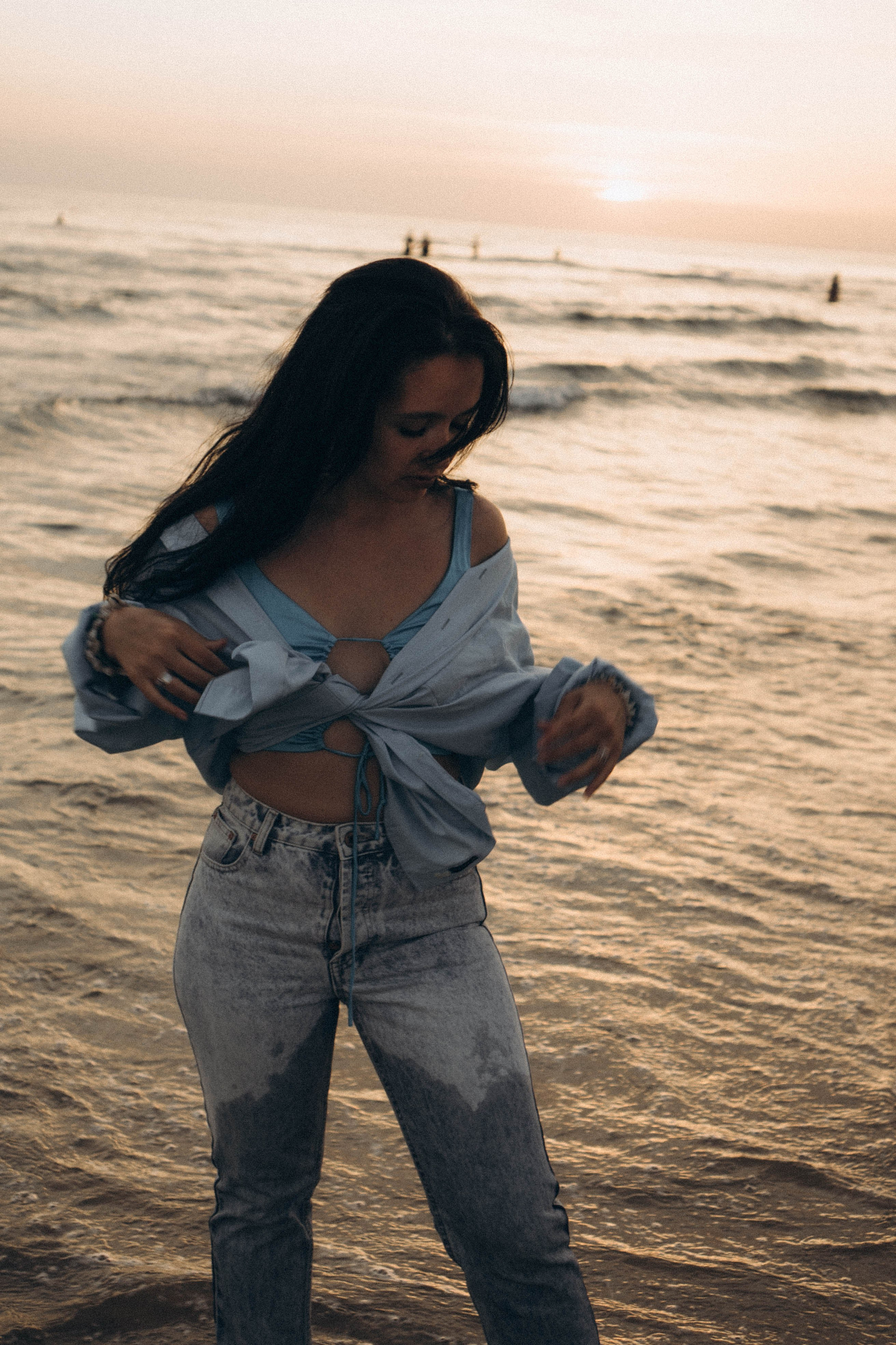 Июльский вечер на берегу черного моря. Профессиональный фотограф, Санкт-Петербург — Виктория Богомолова