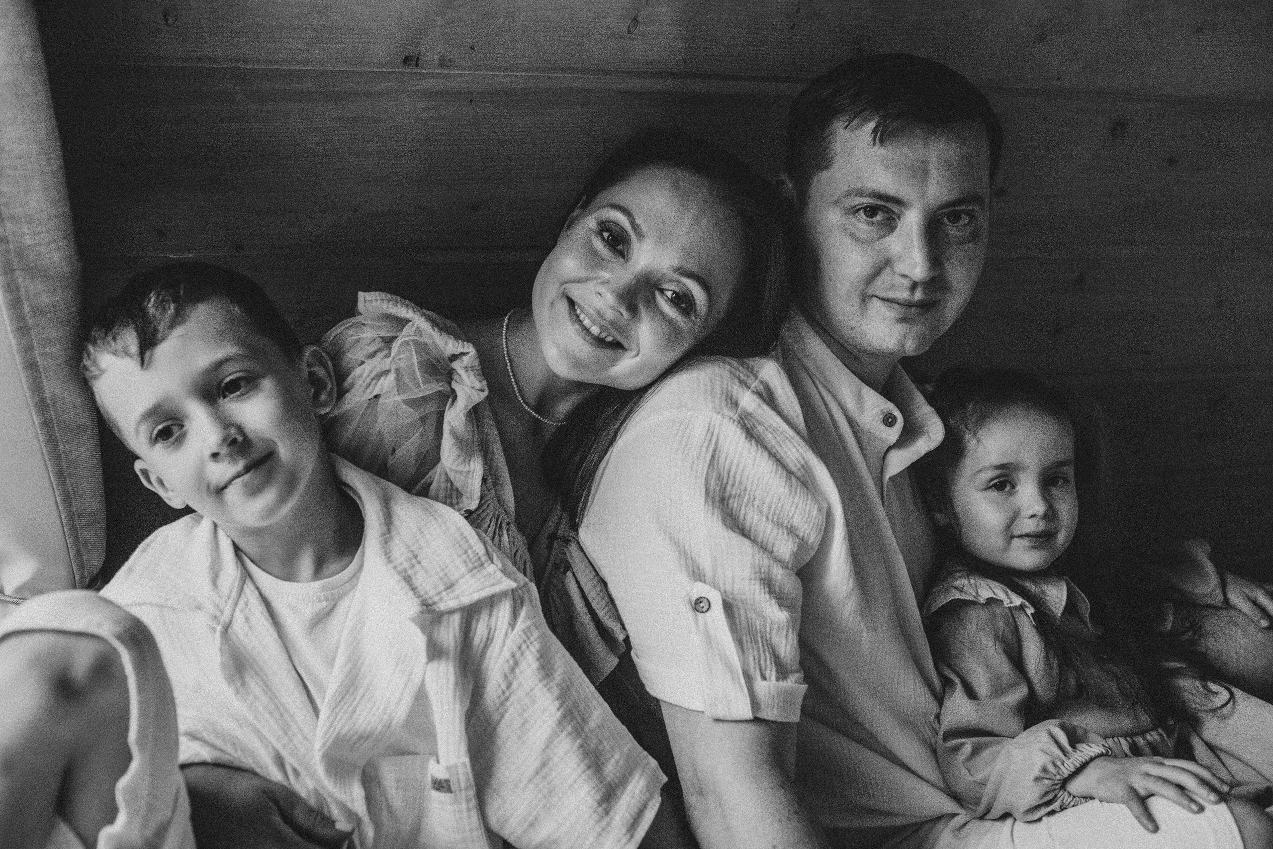 Ульяна, Миша, Таня, Леша. Семейный фотограф Томск