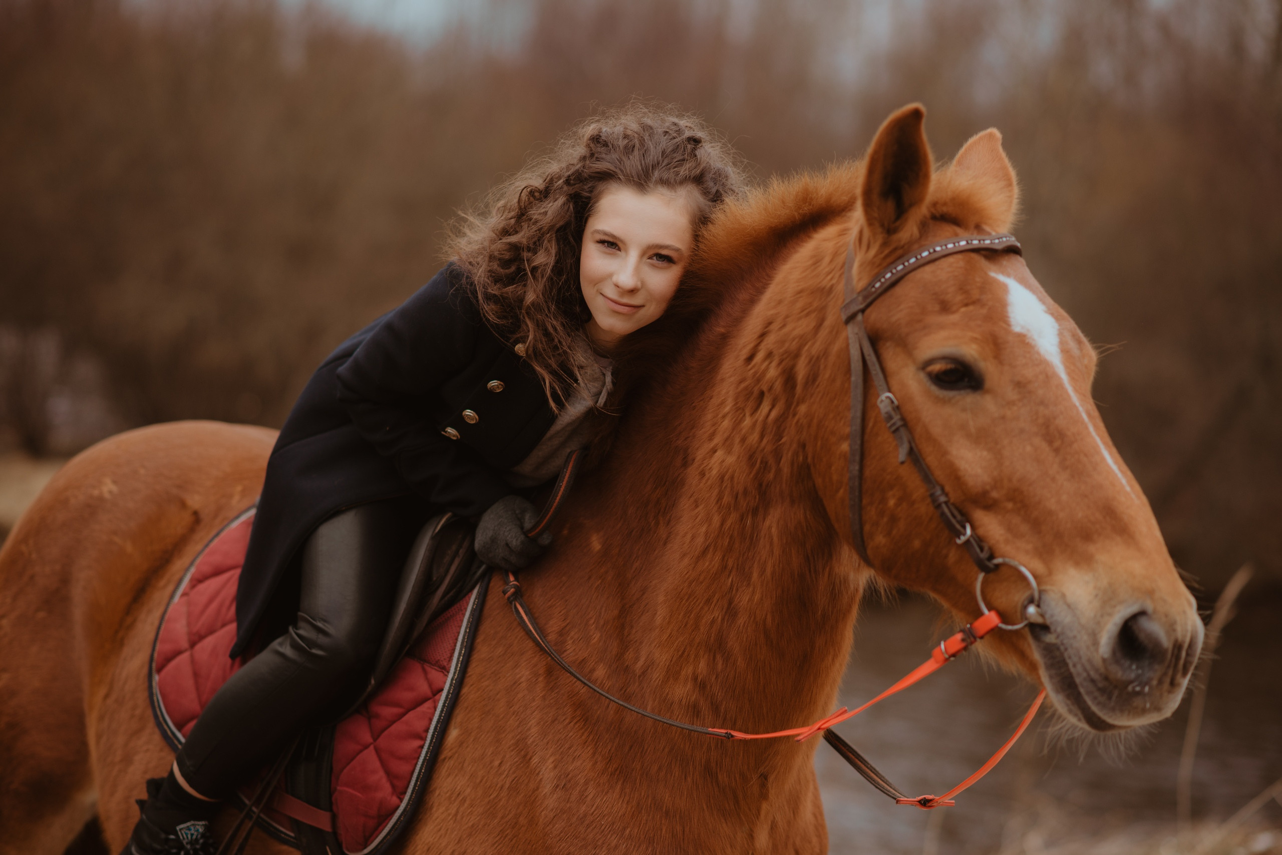 Съемка с животными в Авенсисе. Семейный и детский фотограф и видеограф в Санкт-Петербурге Веденина Юл