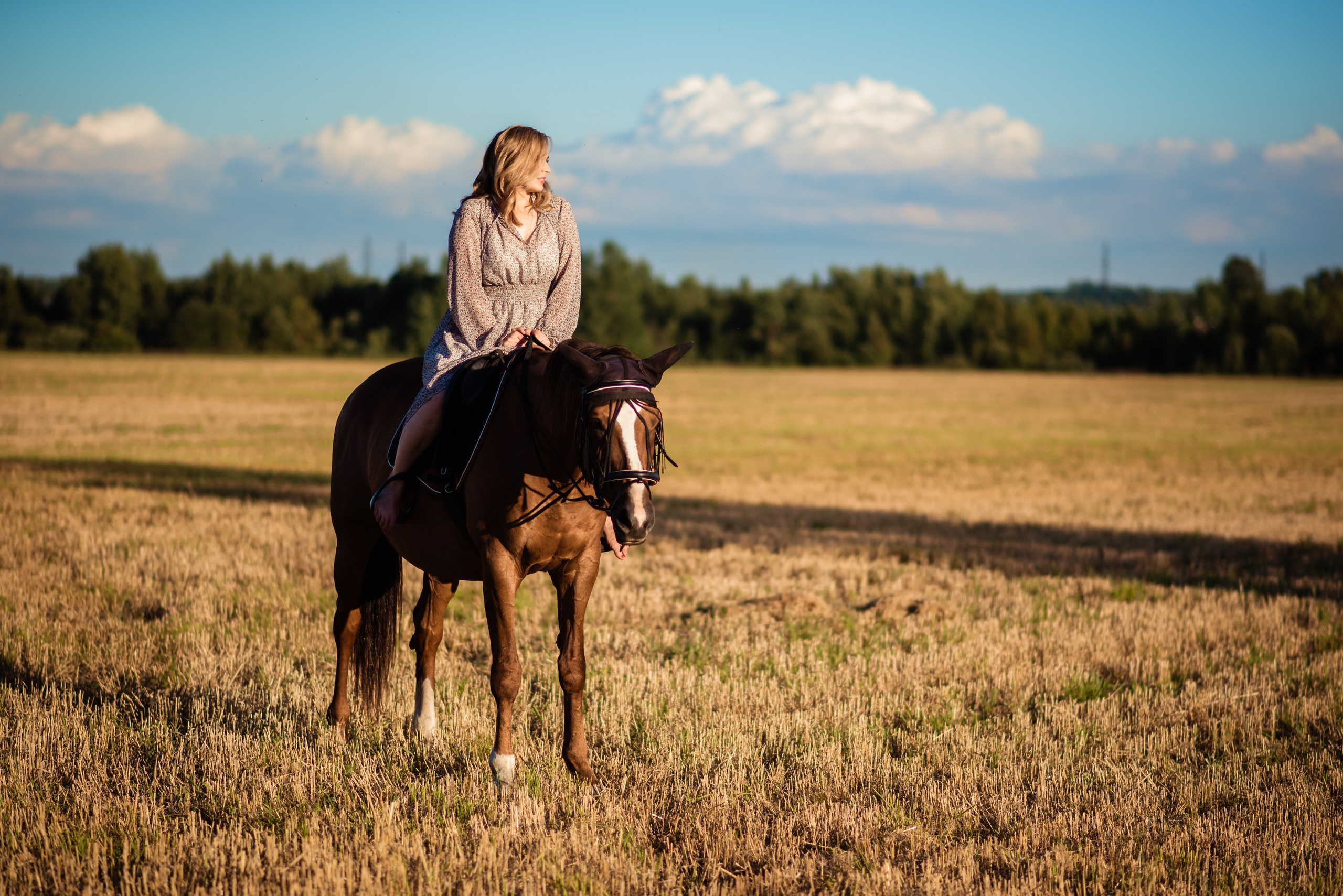 Съемка с животными в Авенсисе. Семейный и детский фотограф и видеограф в Санкт-Петербурге Веденина Юл