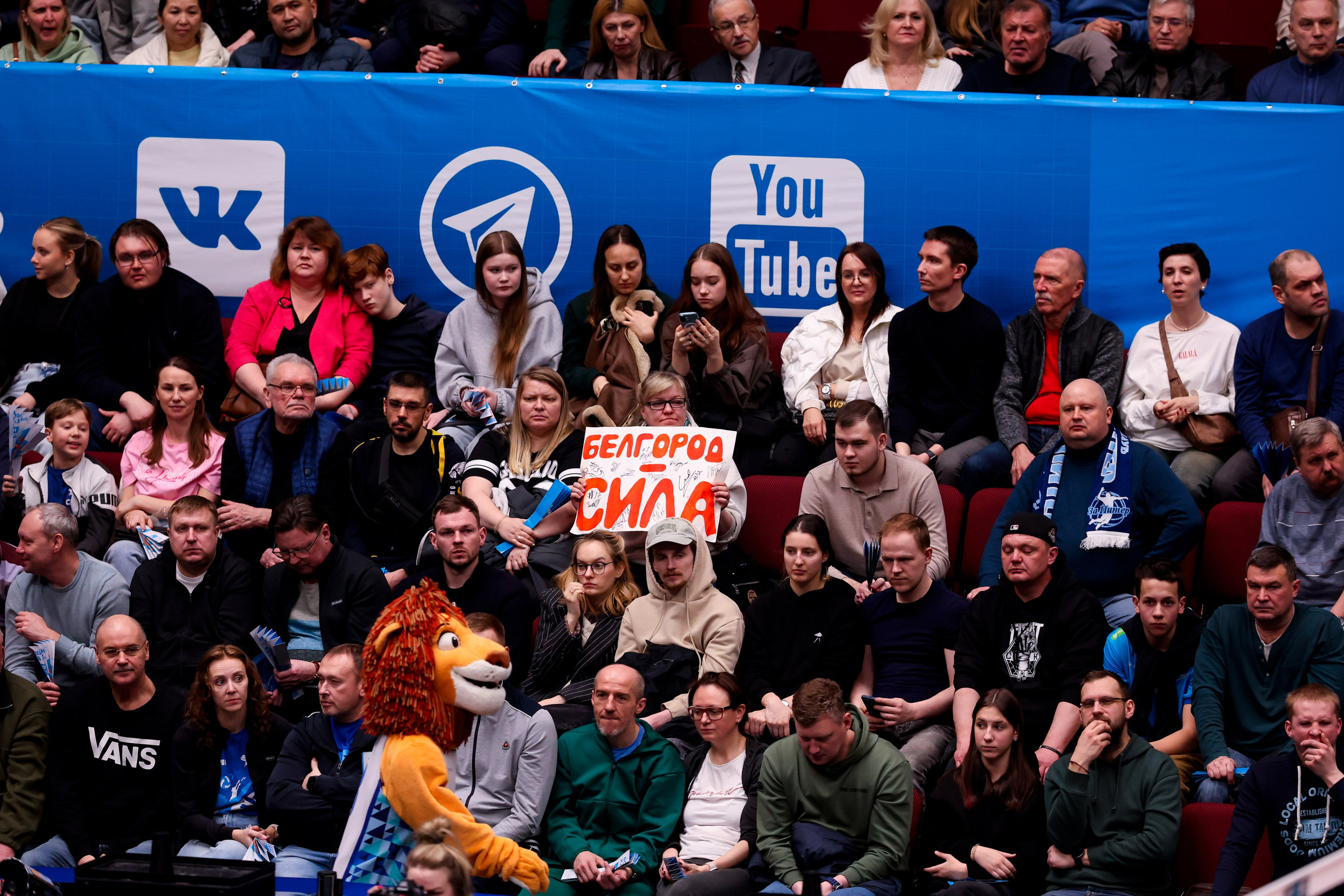 ВК Зенит — ВК Белогорье 08.04.2025. Спортивный и репортажный фотограф Антон Тереханов
