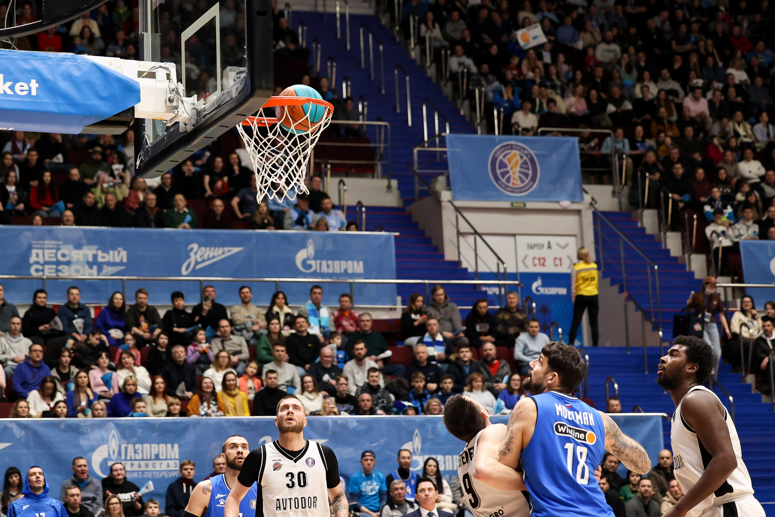 Зенит-Автодор 14.01.2024. Спортивный и репортажный фотограф Антон Тереханов