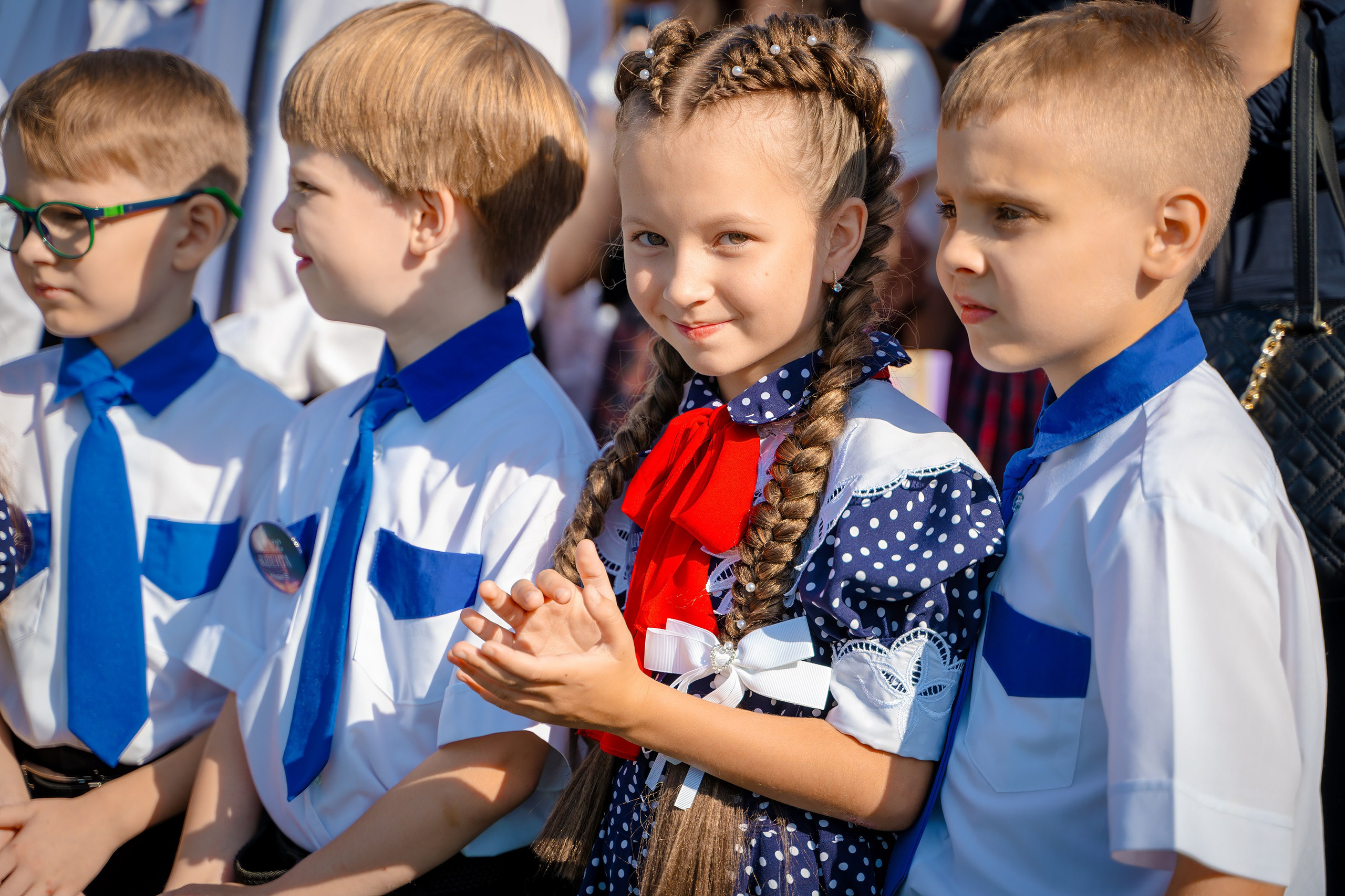 1Сентября_ ЮВЕНТА 1кл_Гимназия 92. Фотографы из солнечного Краснодара Вадим и Надежда Митус