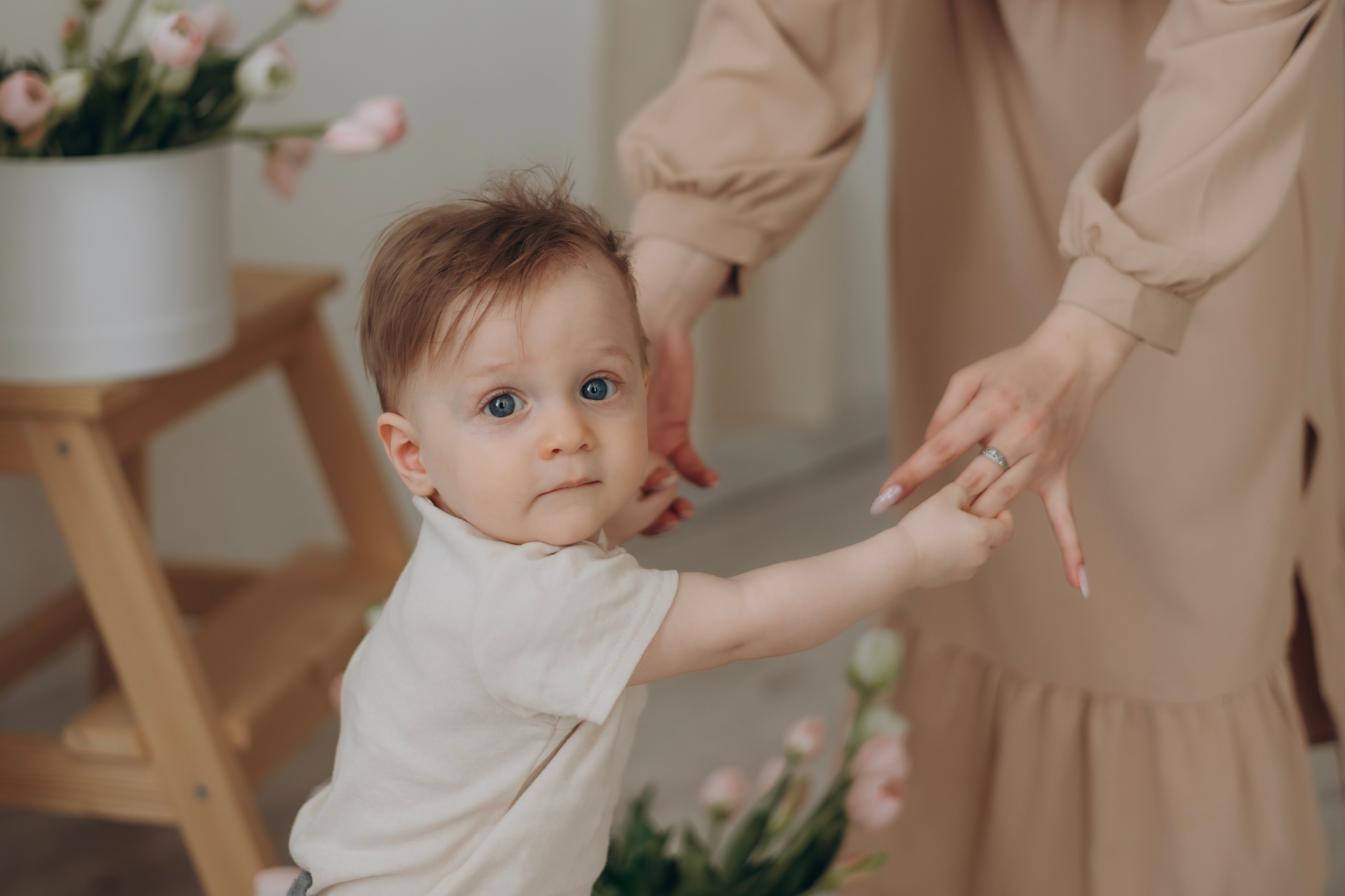 Фотосессия на первый годик. Фотограф Москва Виктория-Антуанетта