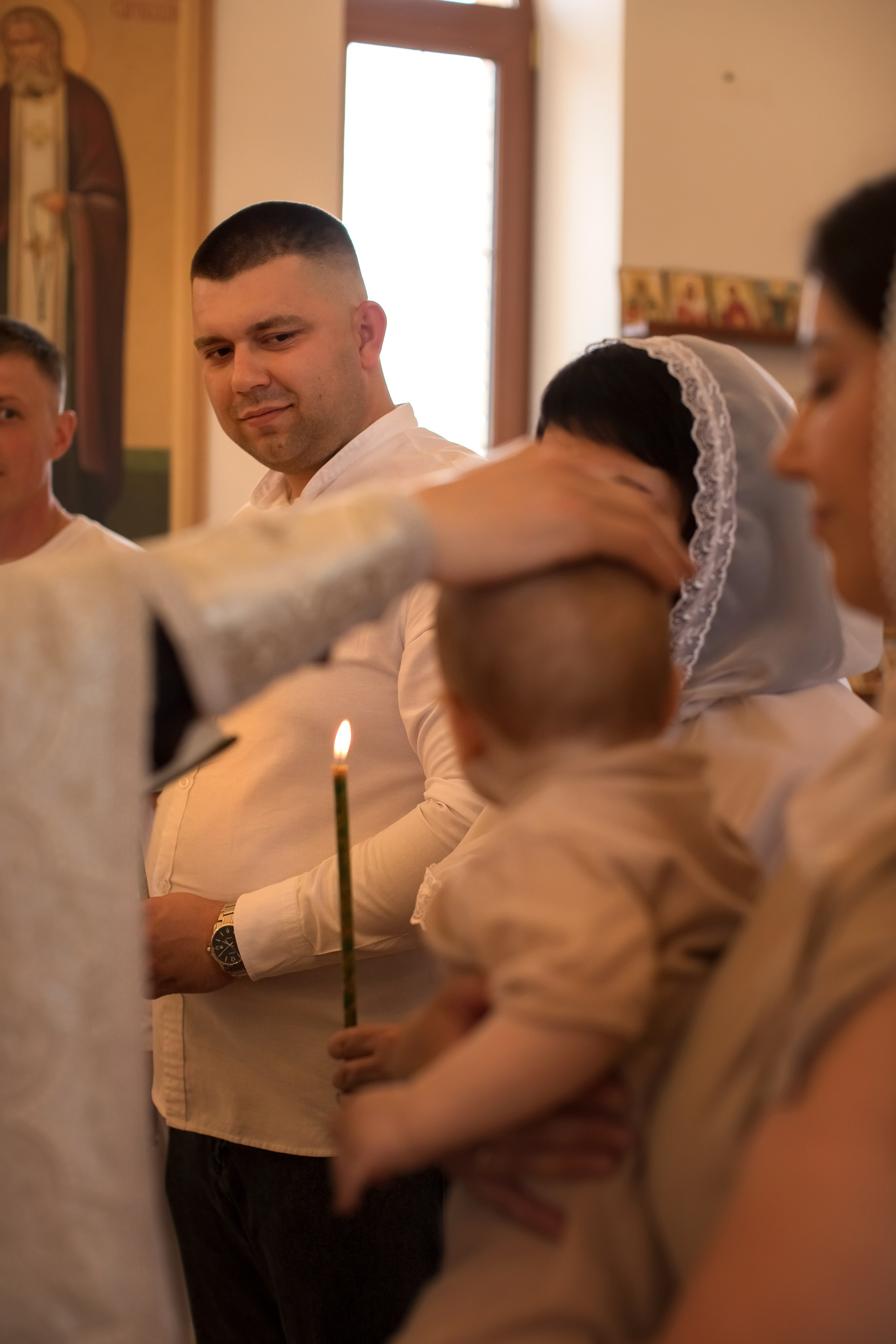 Таинство Крещения Мирона. Семейный и детский фотограф в Саратове Полина Коткина