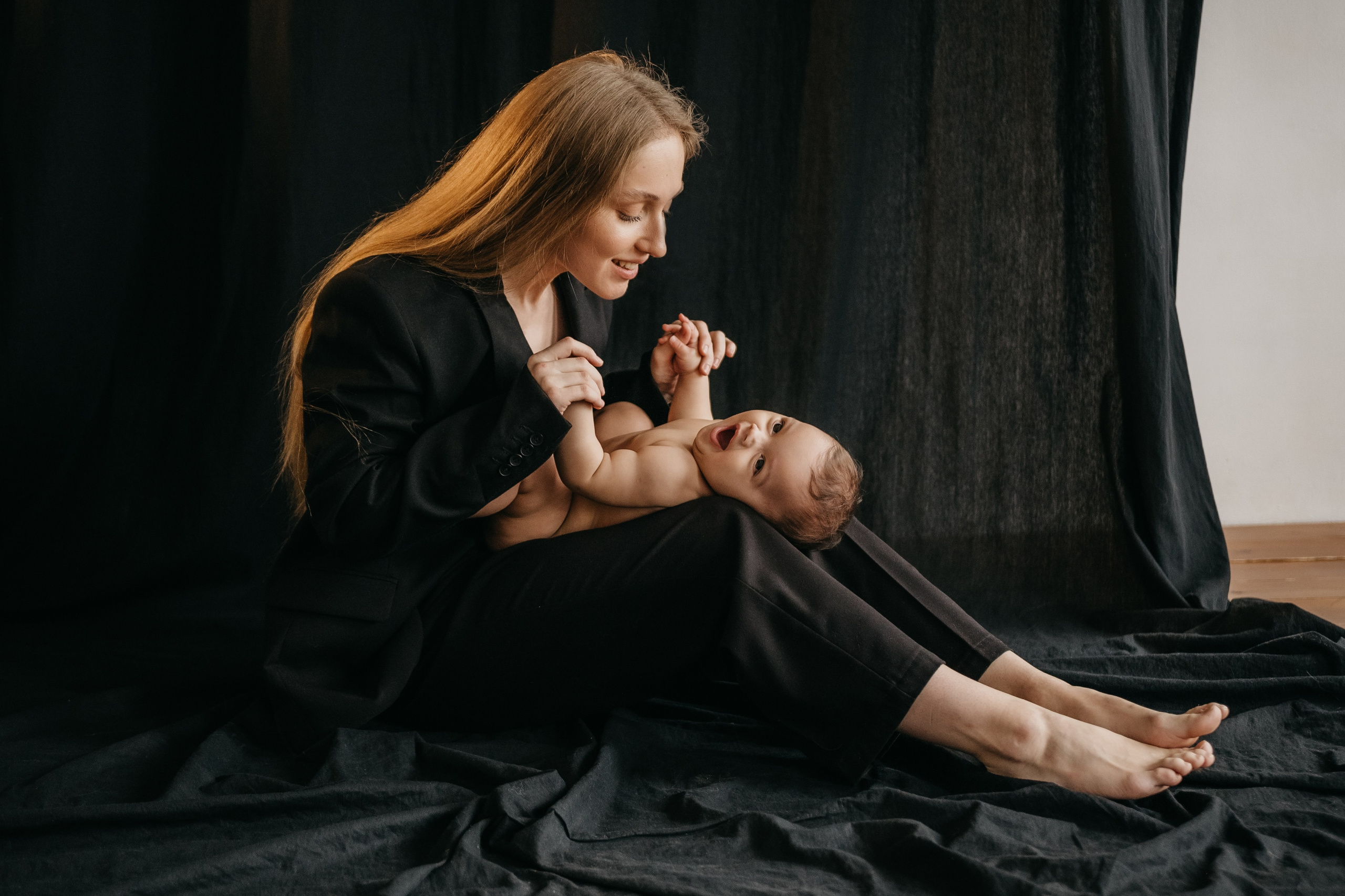 Александра и Агния. Гаврилова Настя семейный фотограф lifestyle в Москве