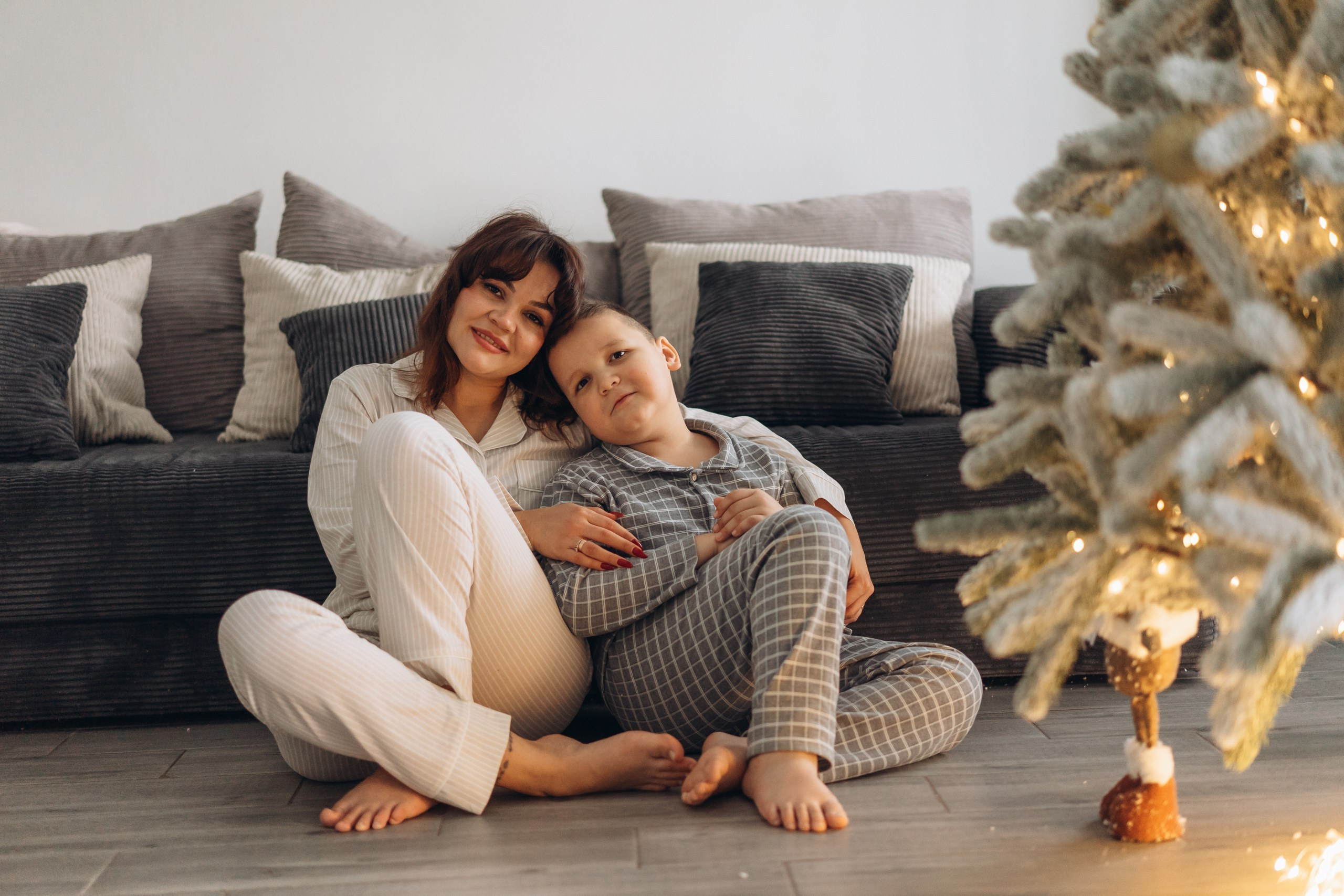 Домашняя новогодняя съемка. Фотограф Екатеринбург Кокшарова Александра