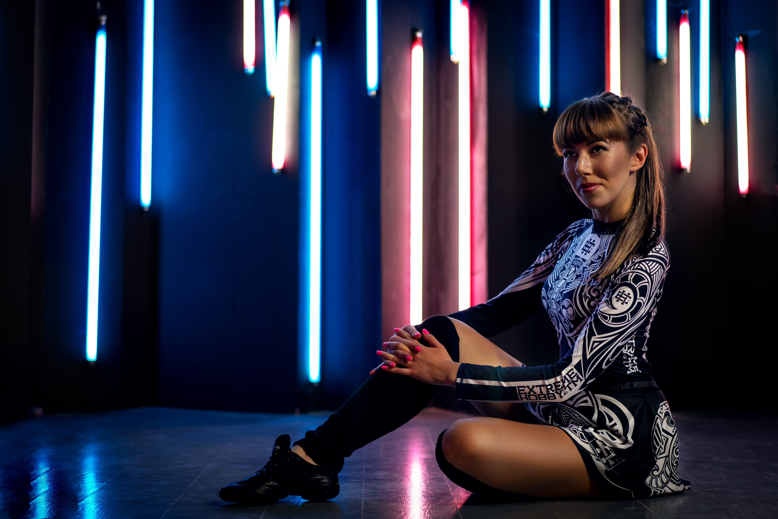 Фотосессия в студии с огнями. Фотограф Екатеринбург Кокшарова Александра